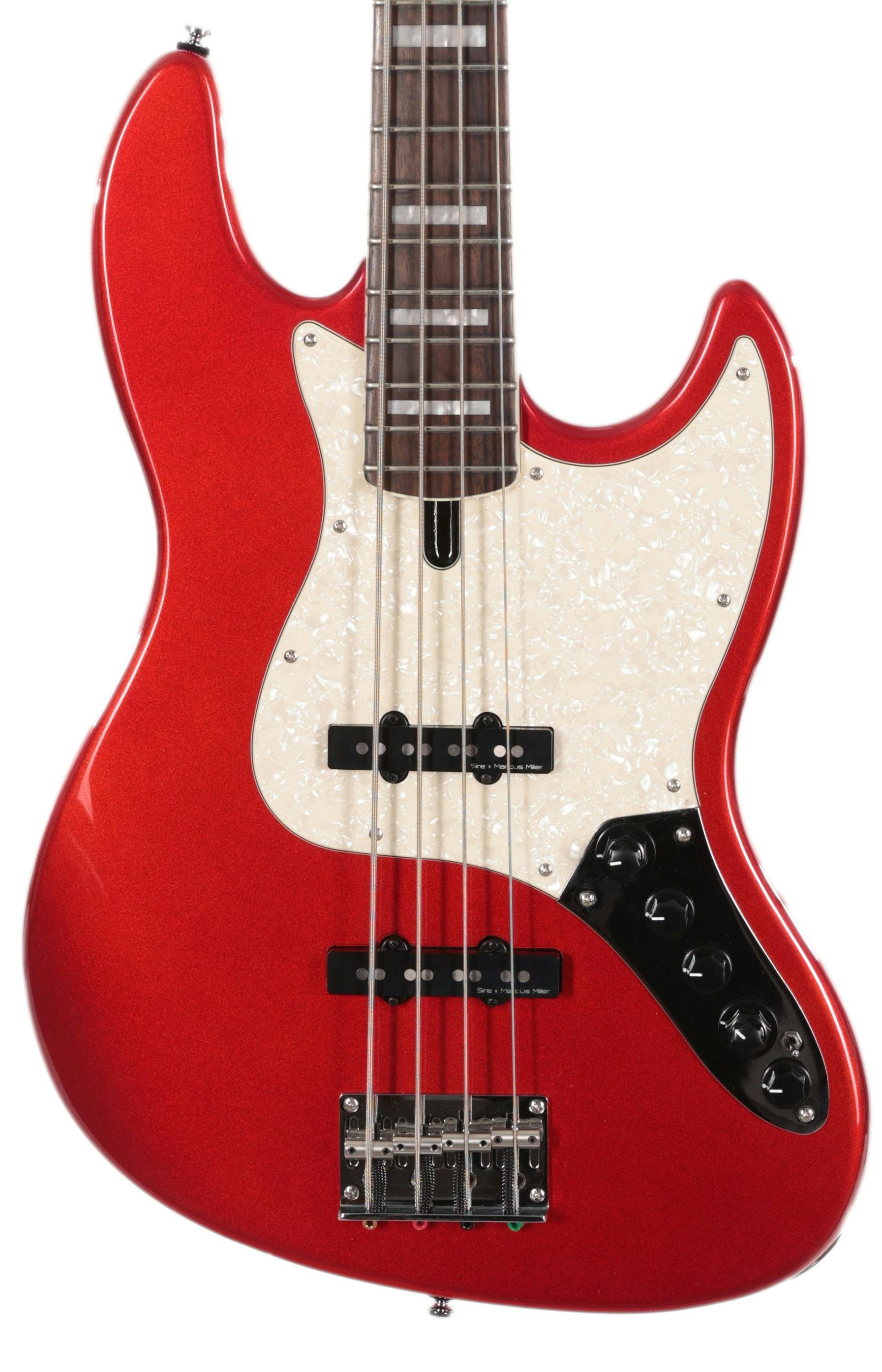 Sire Marcus Miller V7 2nd Generation Alder 4-String Bass Guitar in Bright Metallic Red - V2UDV7A4BMR-V2UDV7VA4BMR--updated-images-2023--1.jpg