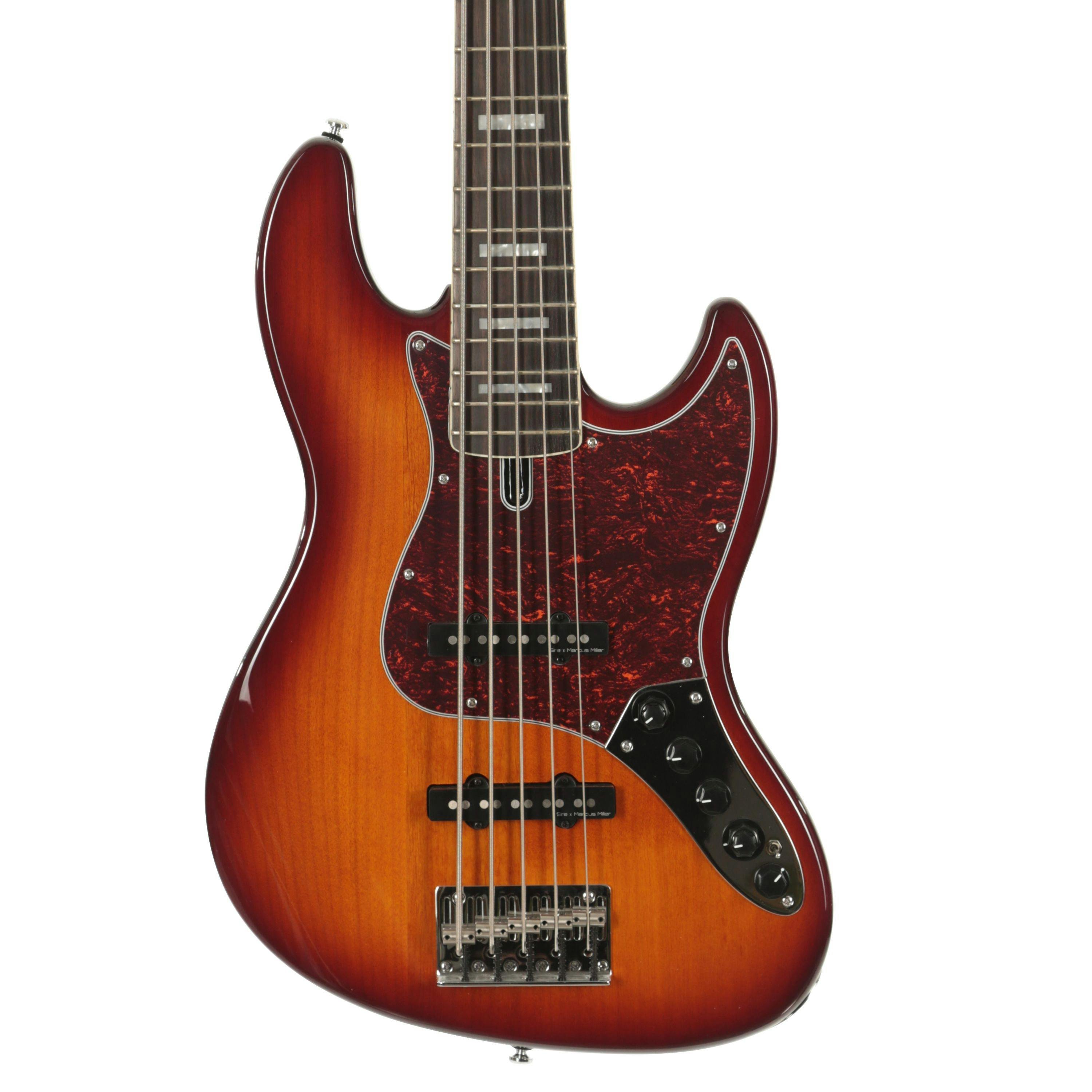 Sire Marcus Miller V7 2nd Generation Alder 5-String Bass Guitar in Tobacco Sunburst - 432840-V2UDV7A5TS (2).jpg