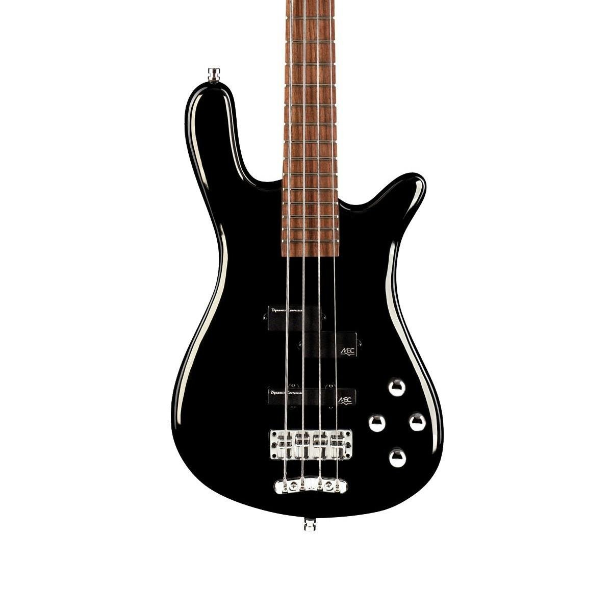 ベース WARWICK Rockbass Streamer LX 4 Warwick RockBass Guitar Streamer LX 4 in Solid Black High Polish