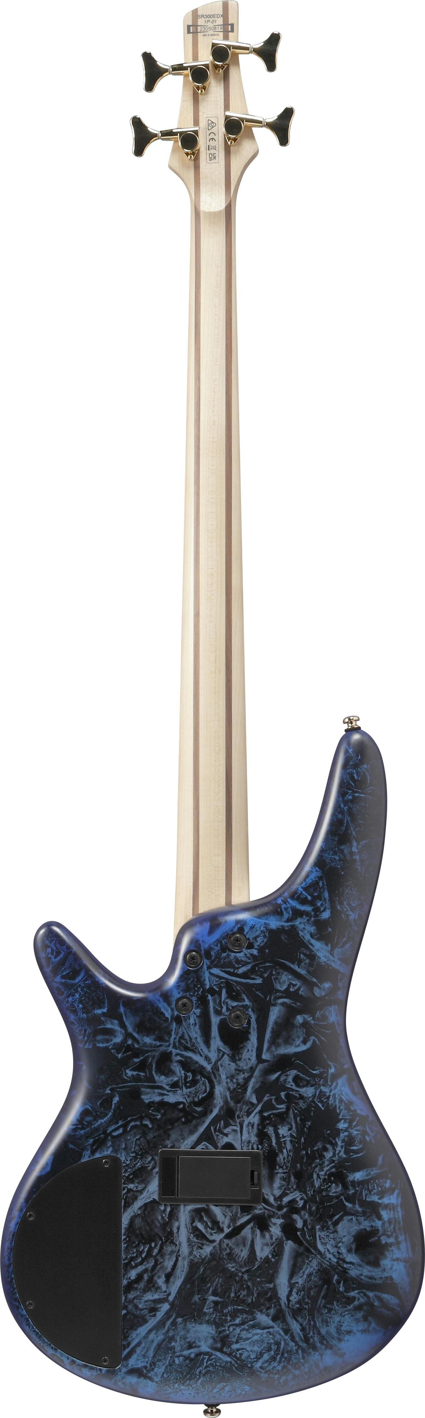 4*u様 ibanez SDGR SR300 Ibanez SR300EDX-CZM 4-String Bass Guitar in Cosmic Blue Frozen