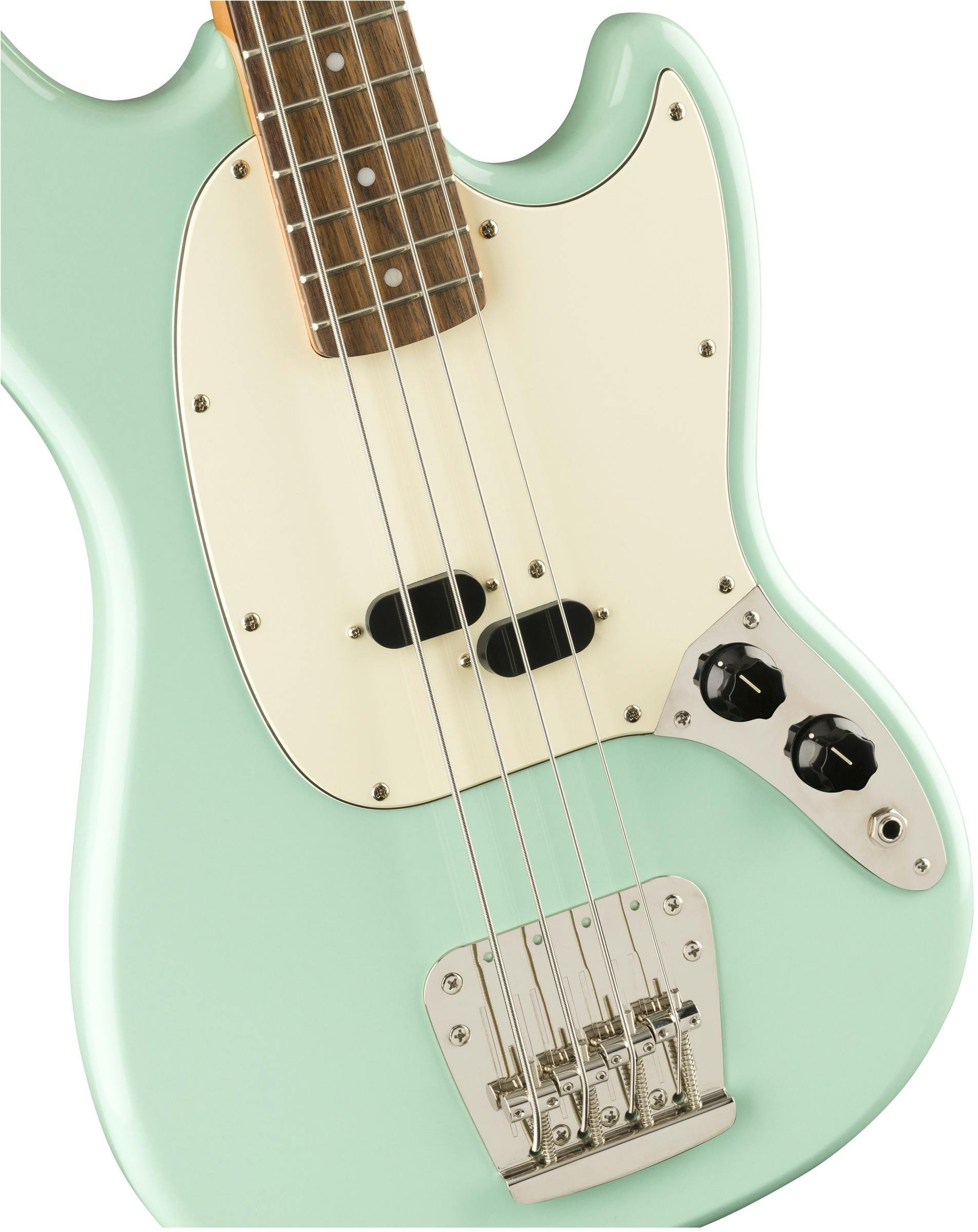Squier Classic Vibe 60s Mustang Bass Guitar in Surf Green