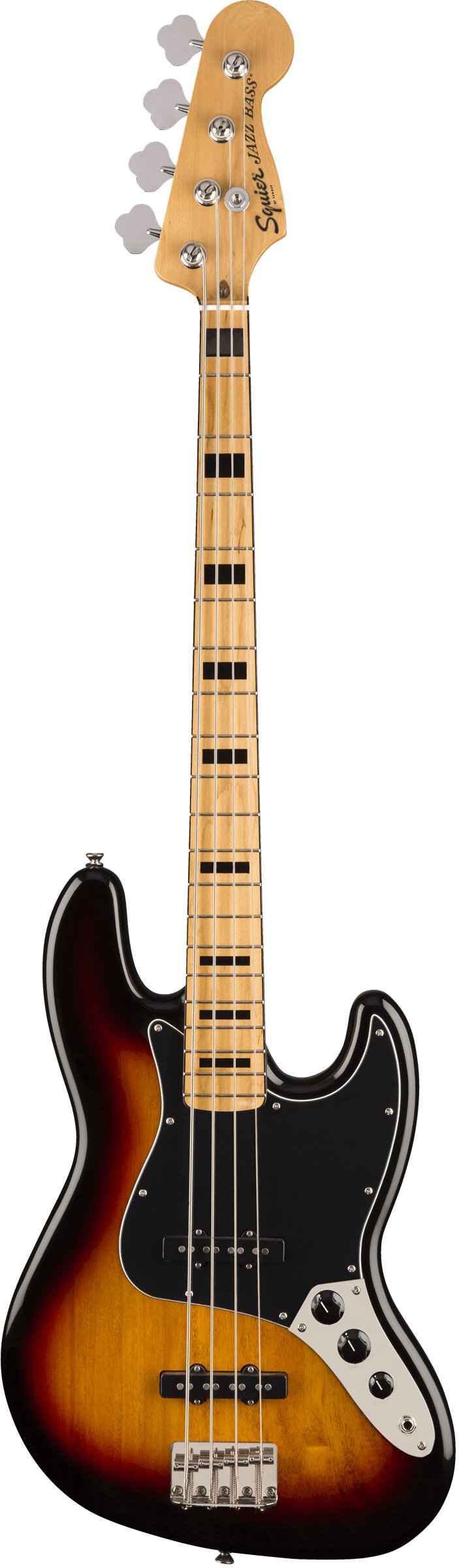 Squier Classic Vibe 70s Jazz Bass Guitar Maple Fingerboard 3-Color Sunburst - 316865-0374540500_gtr_frt_001_rr.jpg