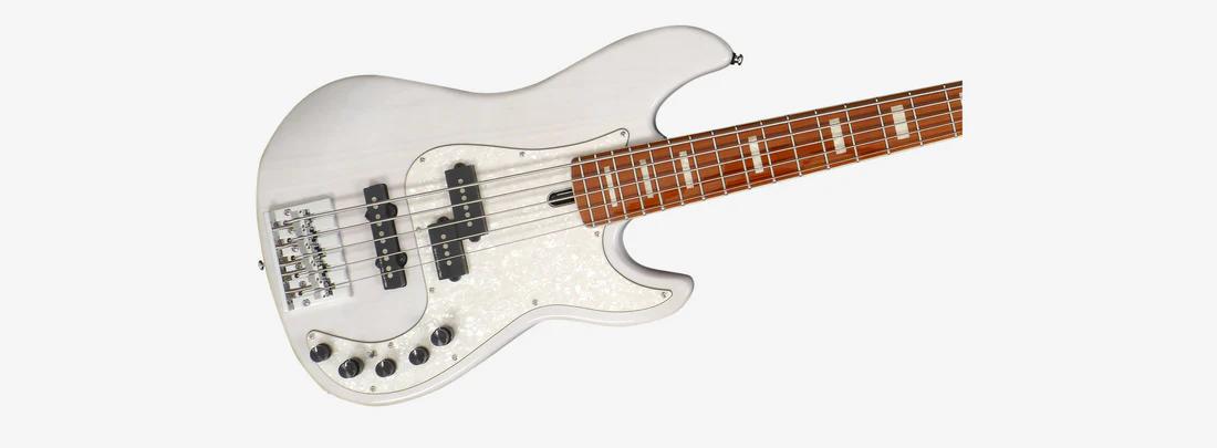 Sire Marcus Miller P8 Swamp Ash 5-String Bass Guitar in White Blonde - P85stWBIV.jpg