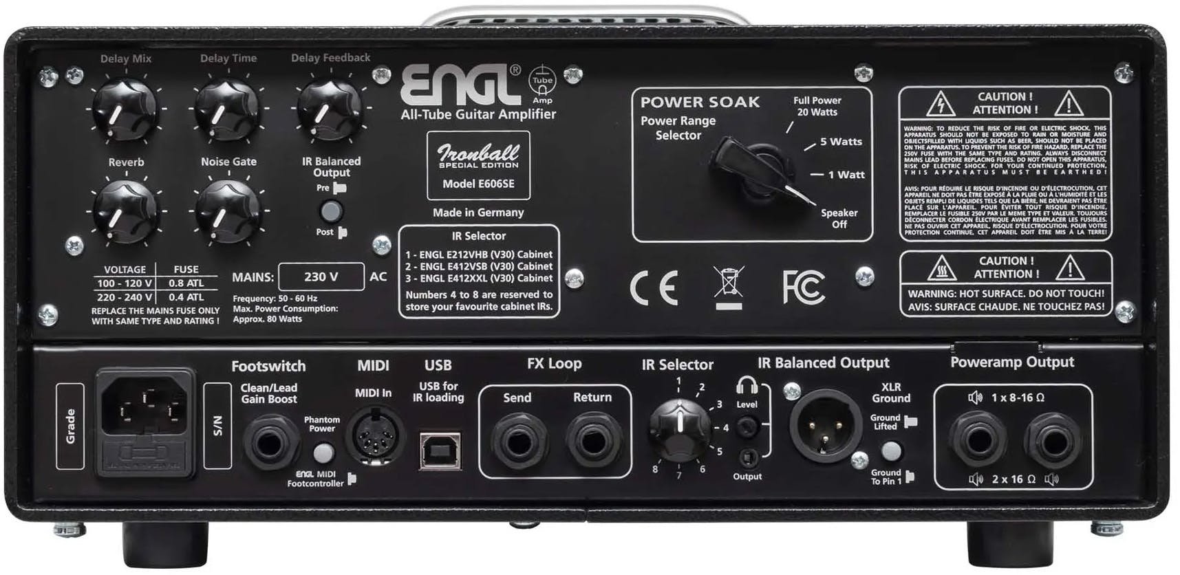 ENGL Amps Ironball Special Edition E606SE Amp Head 20W with Reverb Power Soak and MIDI - 11000021-ENGL-Ironball-SE-E606SE-Amp-Head-20w-Back.jpg