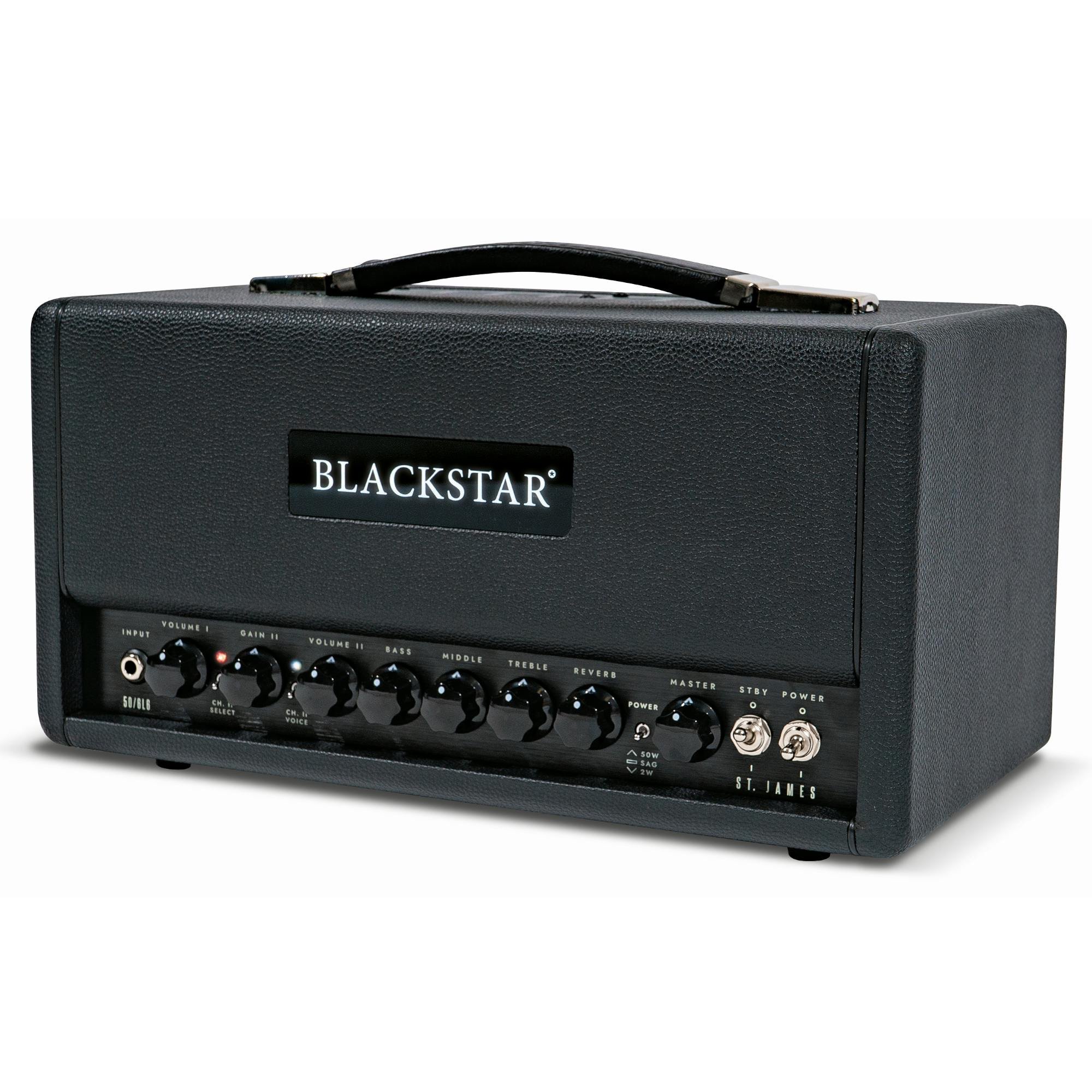 Blackstar St. James 50 6L6H 50W Valve Amplifier Head - 503920-Blackstar St. James 50 6L6H 50W Valve Amplifier Head 2.jpg