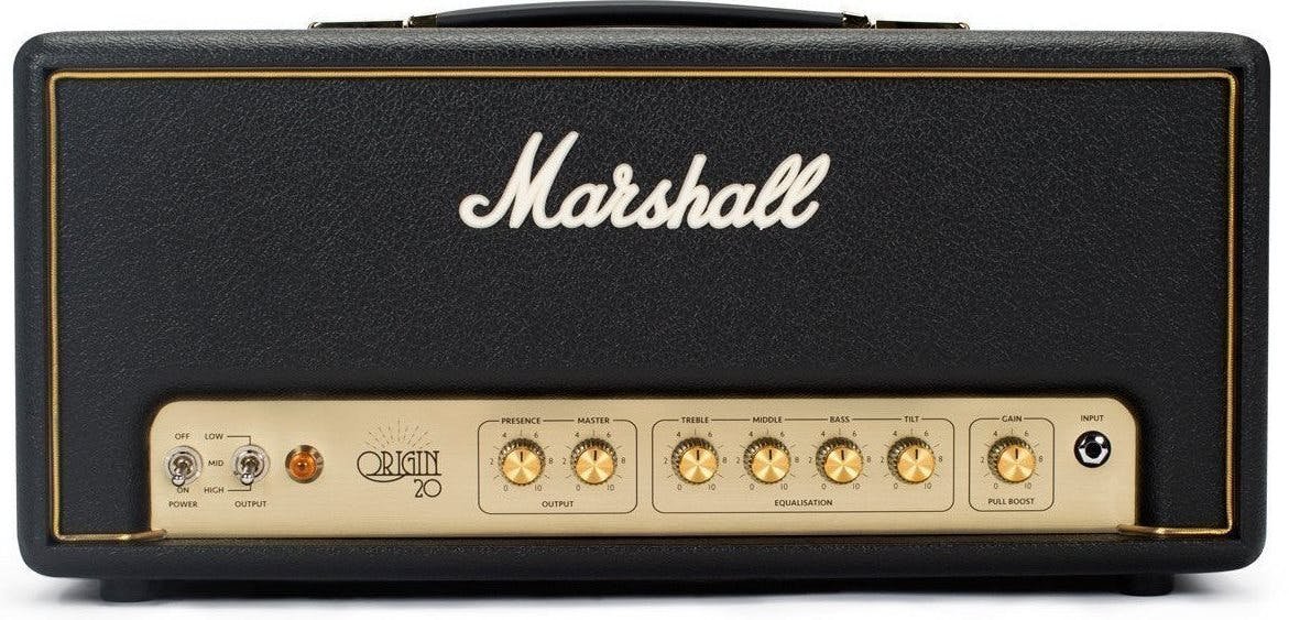 Marshall Origin ORI20H 20W All Valve Amp Head - Andertons Music Co.
