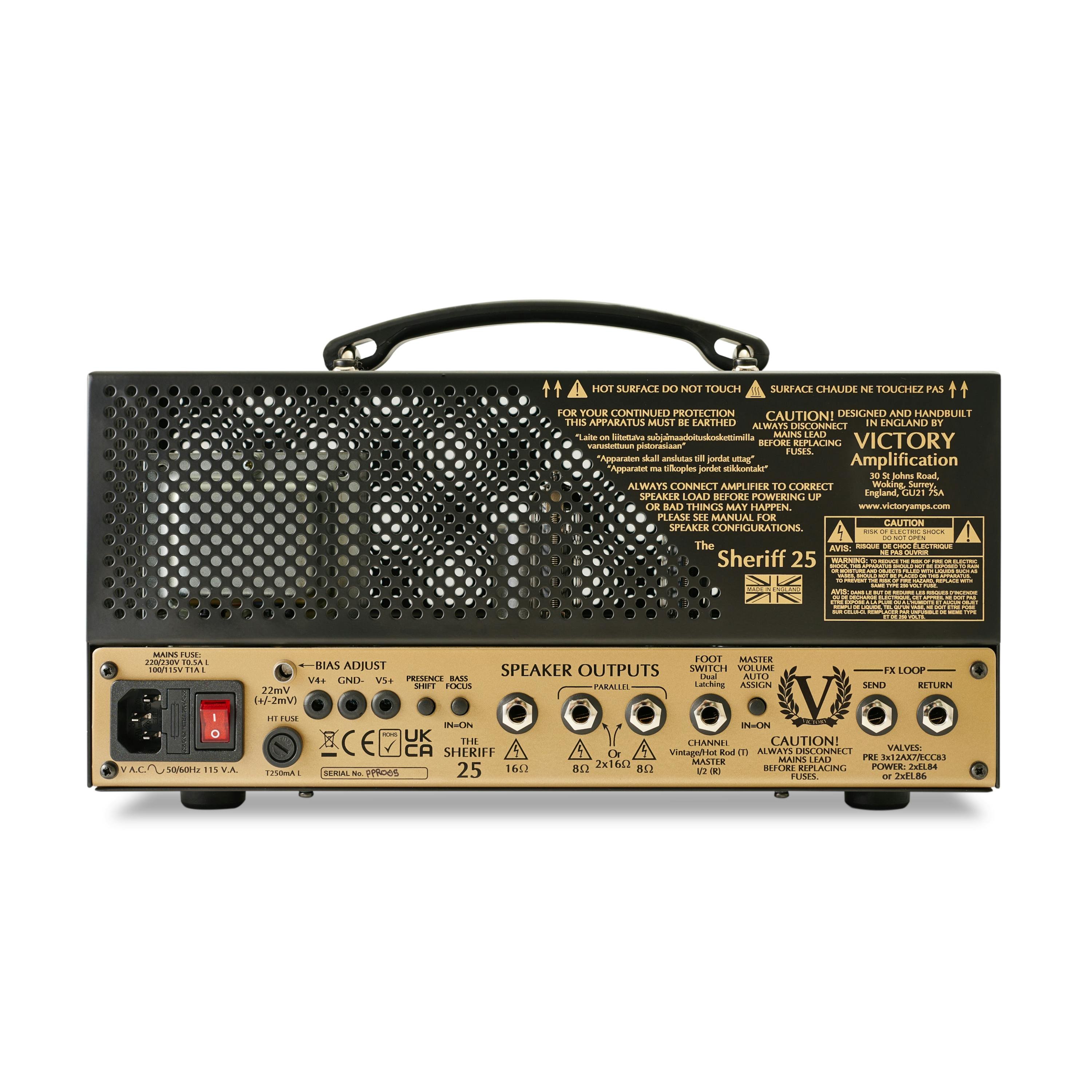 Victory The Sheriff 25 Valve Amp Head - SHERIFF25HEAD-Victory-Sheriff-25-Amp-Head-Back.jpg