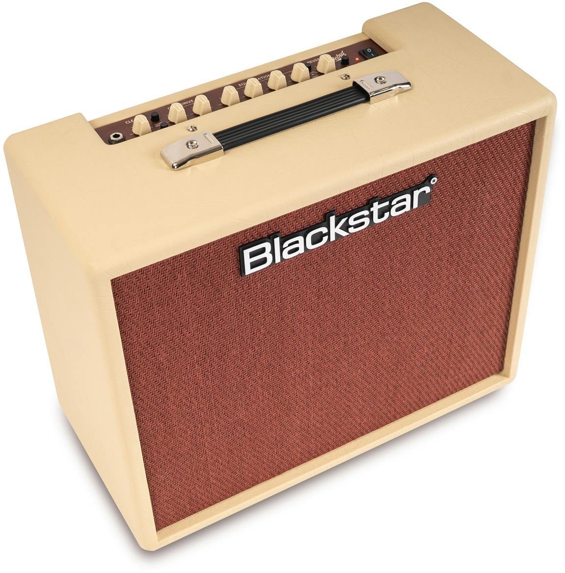 Blackstar Debut 50R 50w 1 x 12 Combo in Cream - BA213010-H-Blackstar-Debut-50R-Cream-White-High-Angle.jpg