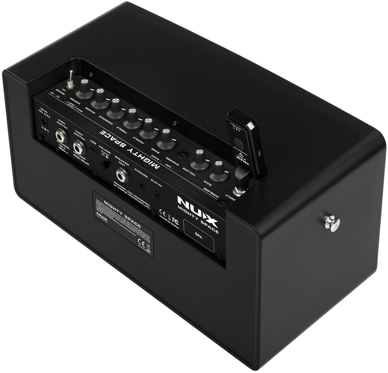 NUX Mighty Space Guitar and Bass Amp - MIGHTYSPACE-Nux-Mighty-Space-Wireless-Modelling-Amplifier-Back-Angle.jpg
