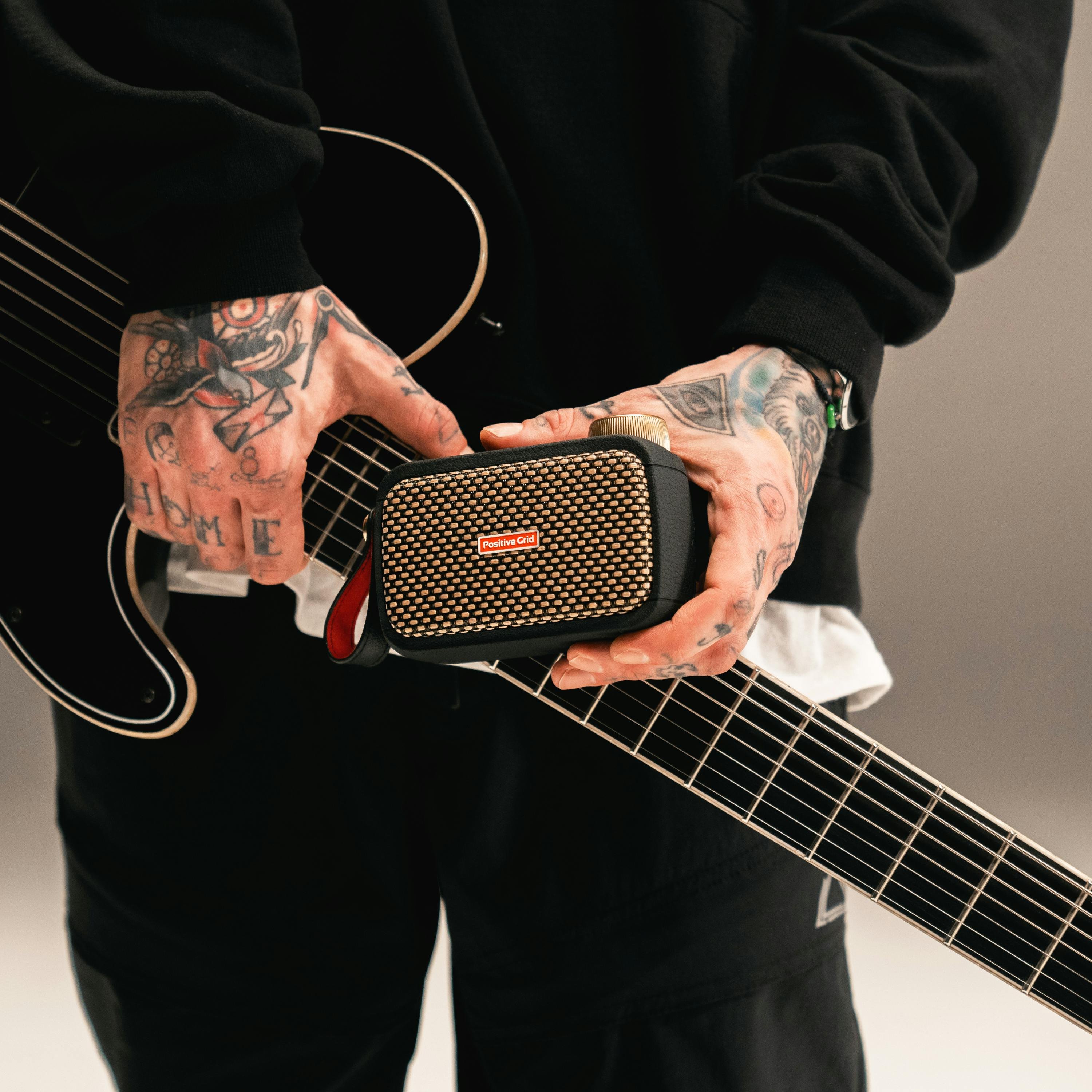 Positive Grid Spark GO Ultra-Portable Smart Guitar Amp & Bluetooth Speaker - SPARK-GO-Positive-Grid-Spark-Go-Amp-Hands-2.jpg