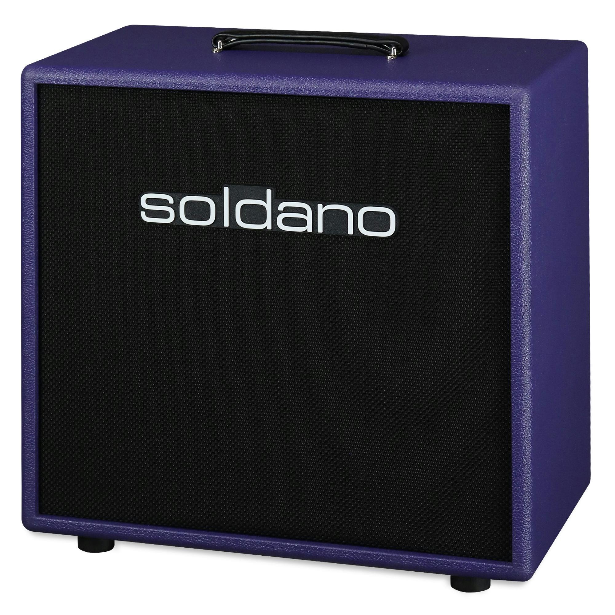 Soldano 1x12" Open Back Cabinet in Purple - 112OPENPUR-Soldano-112-open-back_purple_left.jpg