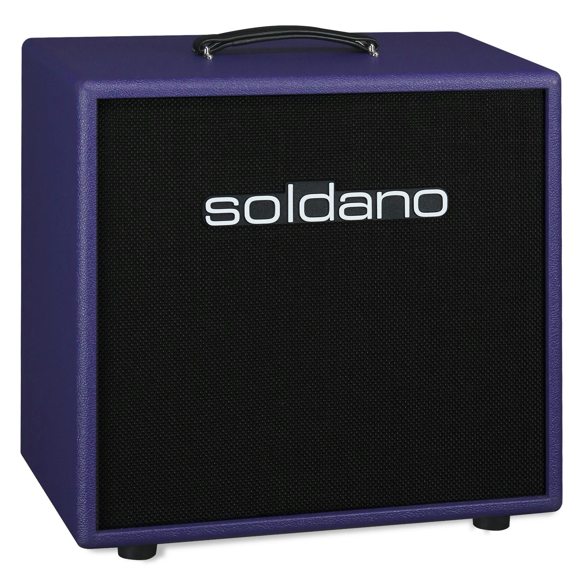 Soldano 1x12" Open Back Cabinet in Purple - 112OPENPUR-Soldano-112-open-back_purple_right.jpg