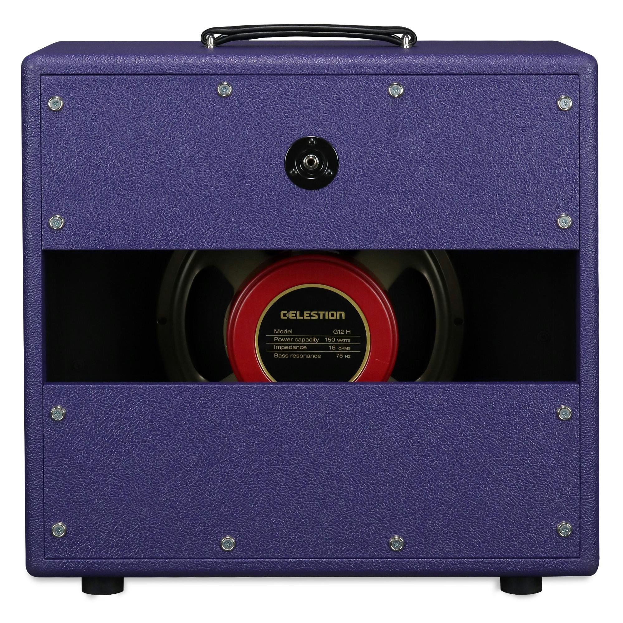 Soldano 1x12" Open Back Cabinet in Purple - 112OPENPUR-Soldano-112-open-back_purple_back.jpg