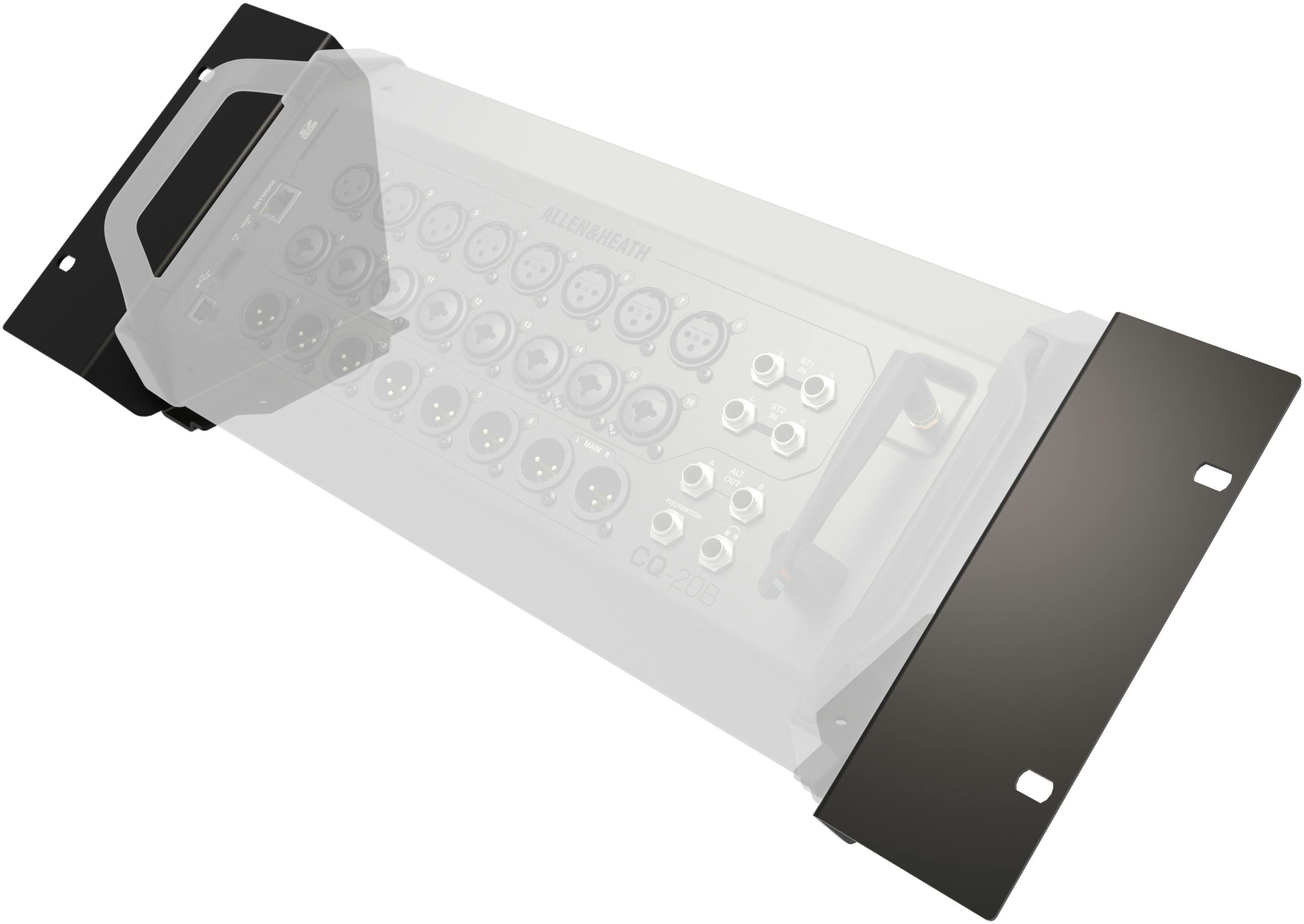 Allen & Heath CQ20B Rackmount Kit - CQ20B-RK19-AH_CQ20B_Rack_Mount_Kit_Front.jpg