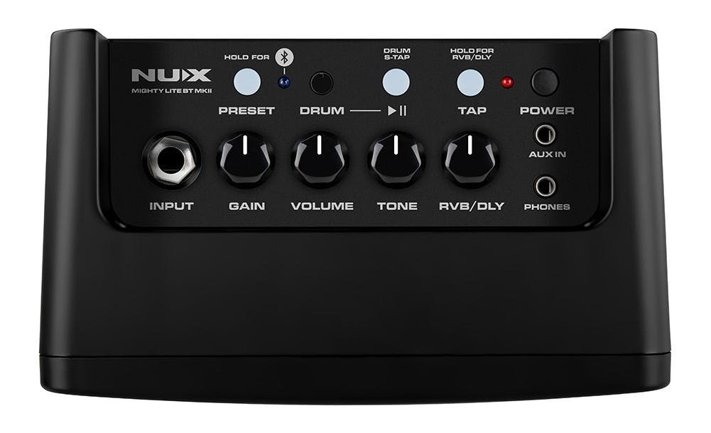 NUX Mighty Lite BT mkII Guitar Amp - MIGHTYLITEMKII-NUX-Mighty-Lite-BT-mkII-Guitar-Amp-Top.jpg