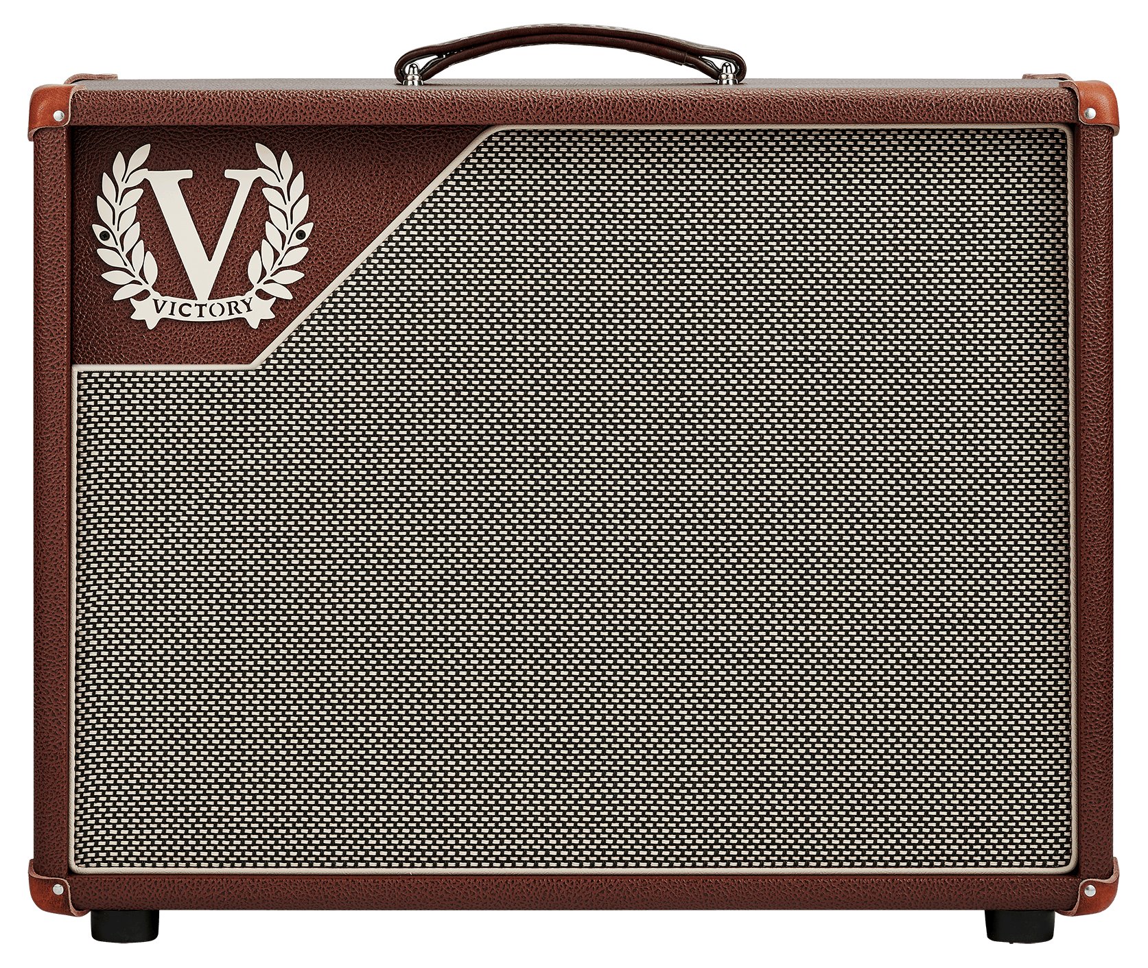 Victory Copper 1x12 Speaker Cabinet - G12M-65 Creamback Loaded, Open Back Wide Cabinet - COPPER-V112-Vic_V112VBD_front.jpg
