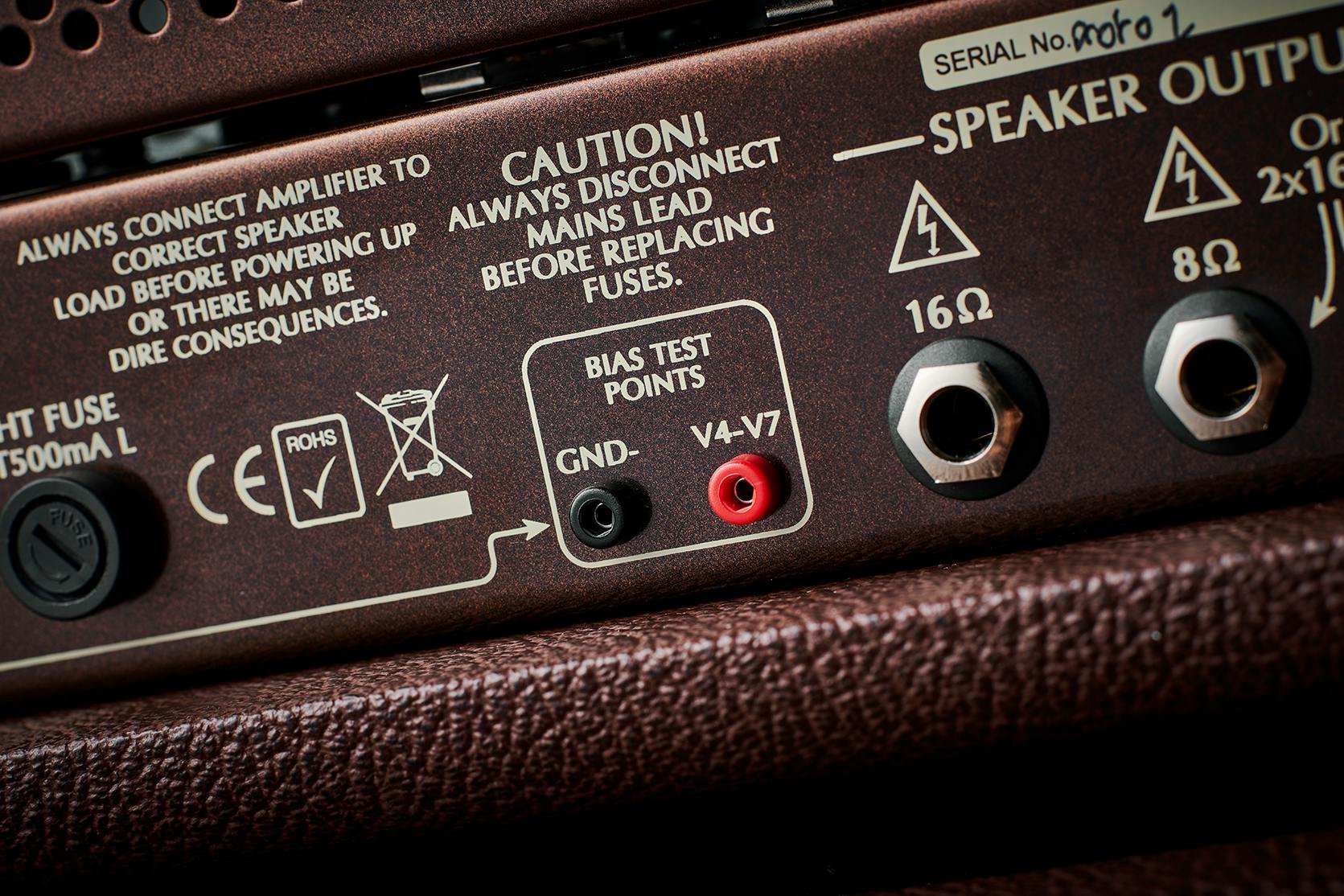 Victory VC35 The Copper EL84 Compact Sleeve Guitar Amplifier Head - VC35HCOMPACT-victory-the-copper-wooden-head-lifestyle-back.jpg