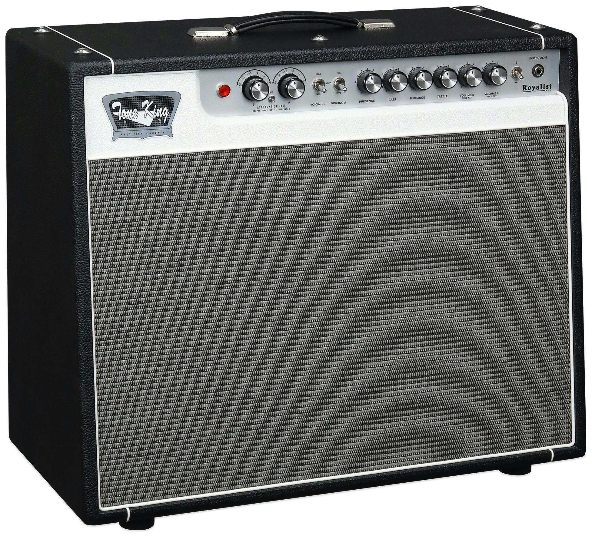 Tone King Royalist MkIII 40-Watt 1x12 Tube Guitar Amplifier Combo - ROYALIST-C-TK-Royalist-Combo-Front-Left.jpg