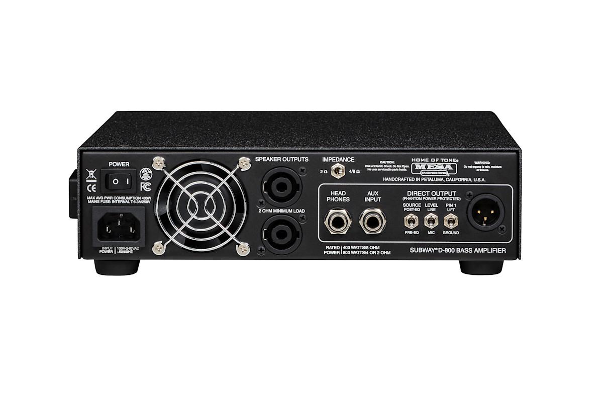 Mesa Boogie Subway D-800 Bass Head - subwayD800_150811_back-wht.jpg