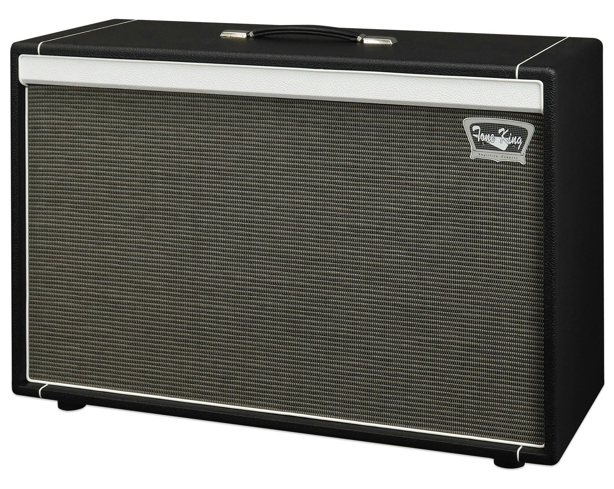 Tone King Royalist MkIII 2x12 Closed Back Guitar Cabinet - ROYALIST-212-TK-Royalist-2x12-Cab-Front-Right.jpg