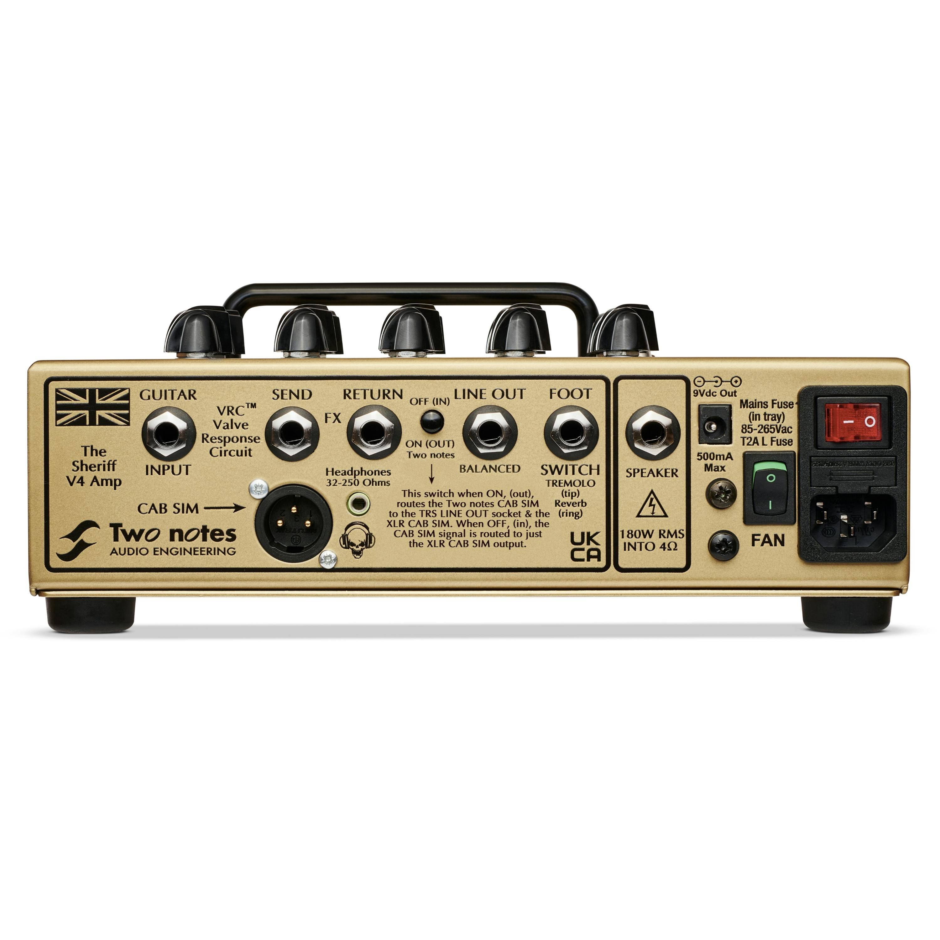 Victory V4 The Sheriff Guitar Amp Pedal - 504543-Victory-V4-The-Sheriff-Amp-Rear.jpg