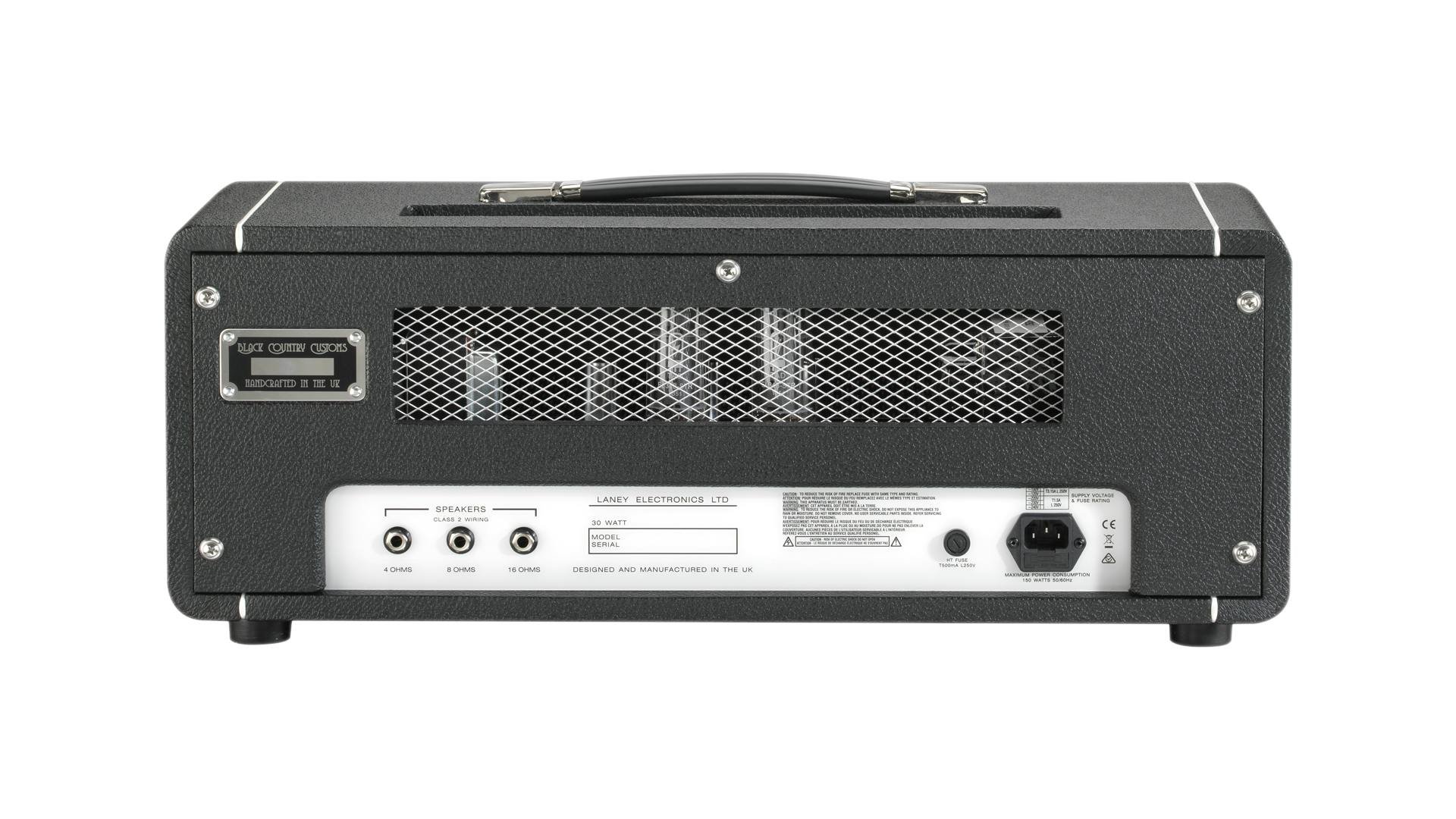 Mr.AH　Laney Black Country Customs Laney Black Country Customs LA30BL 30W Head - Andertons Music Co.