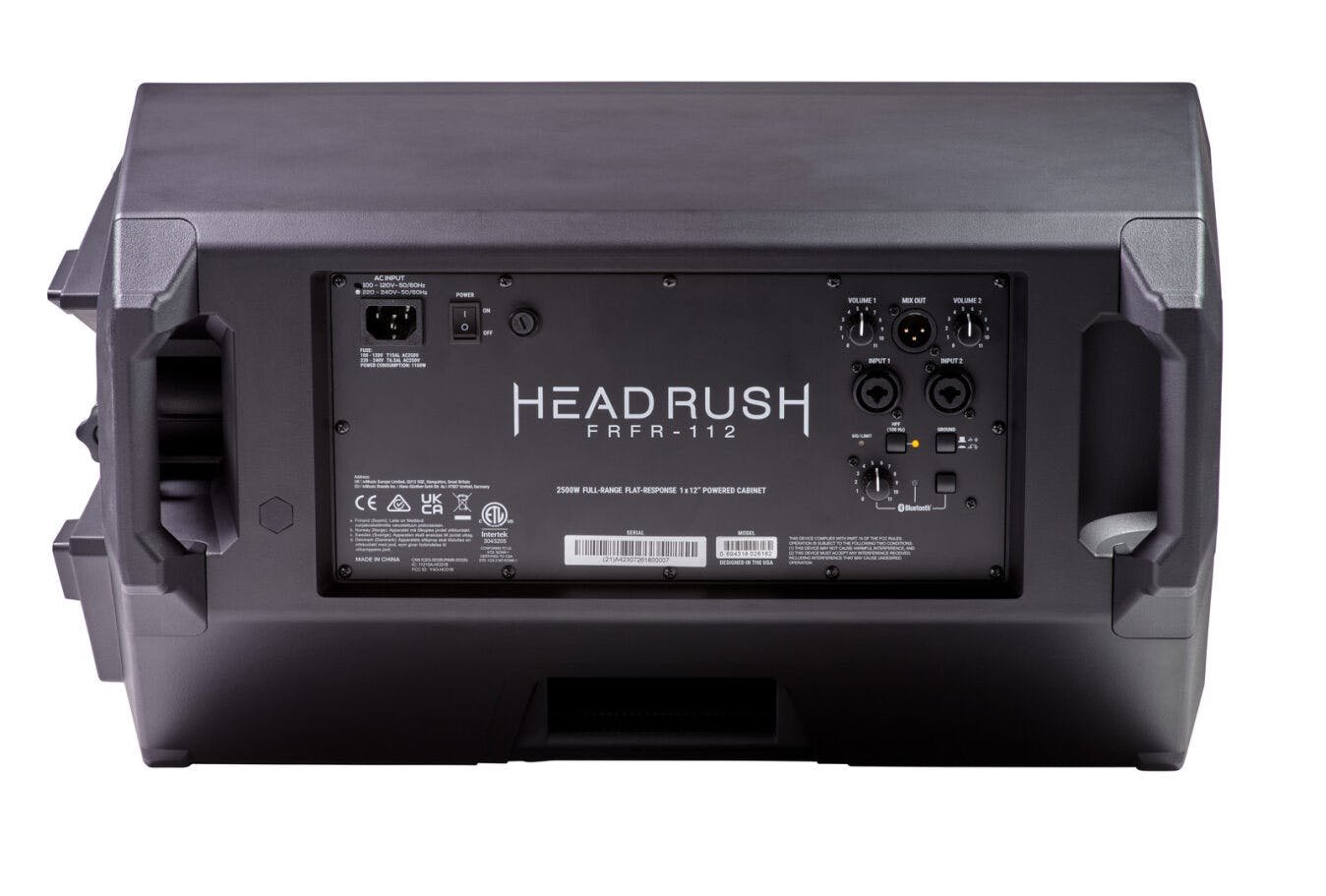 HeadRush FRFR-112 MK2 2500w 1x12 Powered Cab - Andertons Music Co.