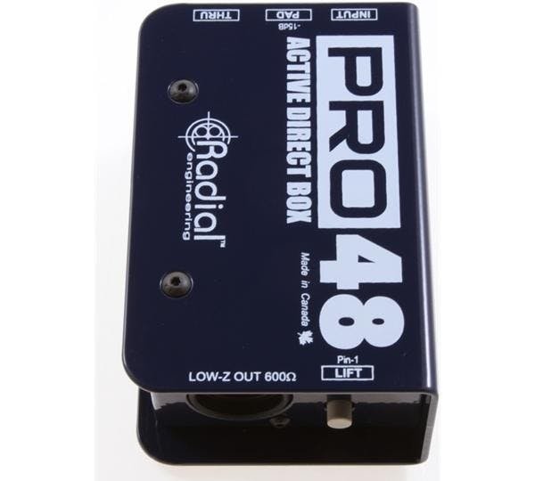 Radial PRO48 Phantom Powered Active DI Box - Andertons Music Co.