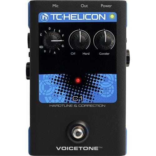 TCヘリコン　c1 オートチューン　auto tune TC Helicon VoiceTone C1 Hardtune & Correction - TC Helicon