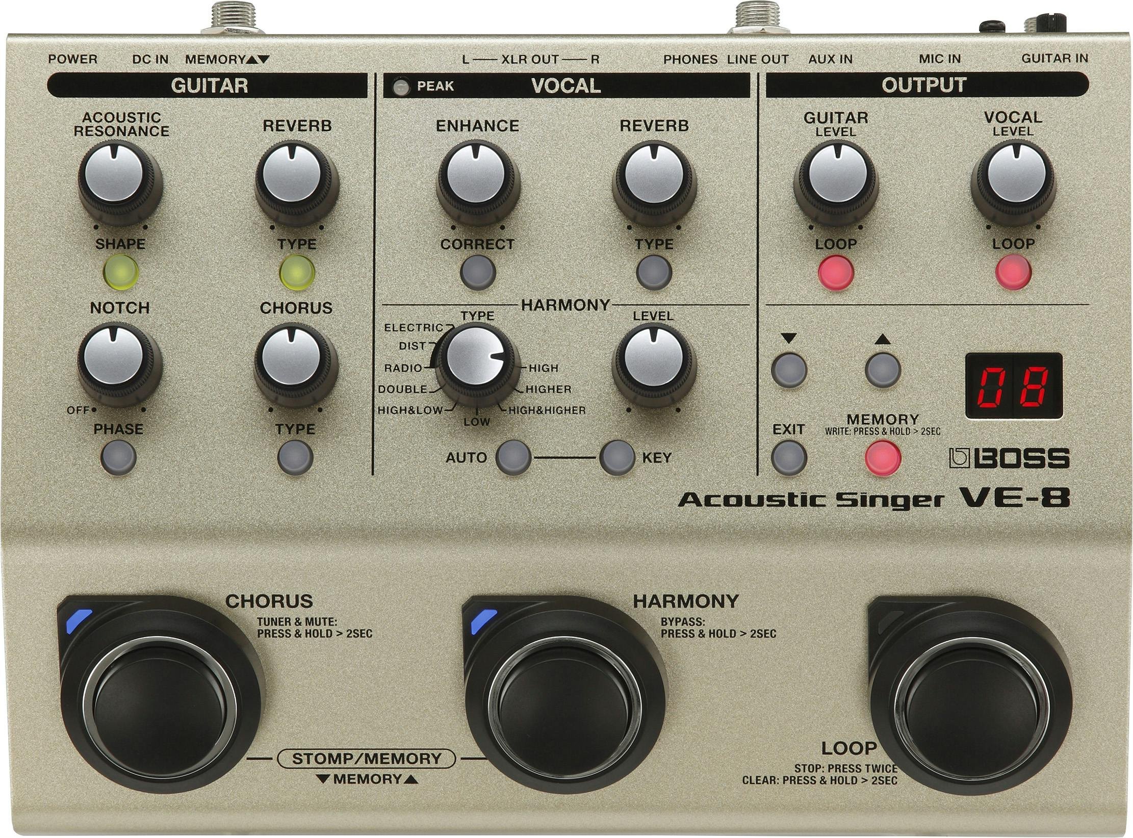 Boss VE8 Acoustic Singer Pedal - 107471-VE-8_F.jpg
