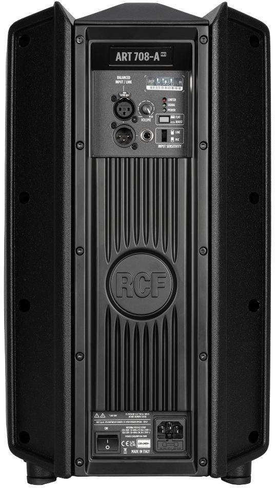 RCF ART 708-A MK5 Digital active speaker system 8" + 1.4" v.c., 700Wrms, 1400W peak - 13000821-Art-708-A_rear.jpg