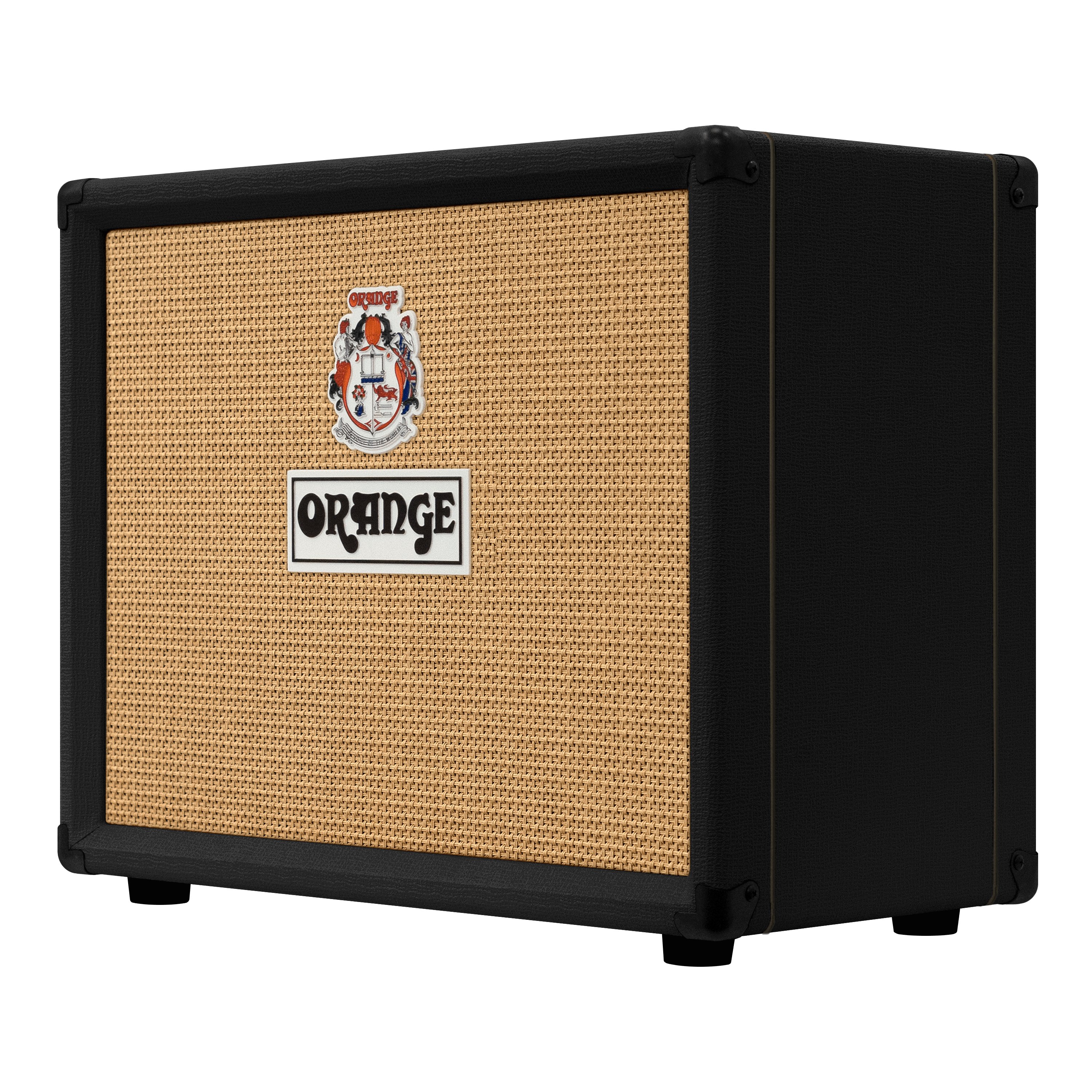 Orange Super Crush 100 1x12" Solid-State Amp Combo in Black - 463098-Orange-Super-Crush-100C-Black-Combo-Angle.jpg