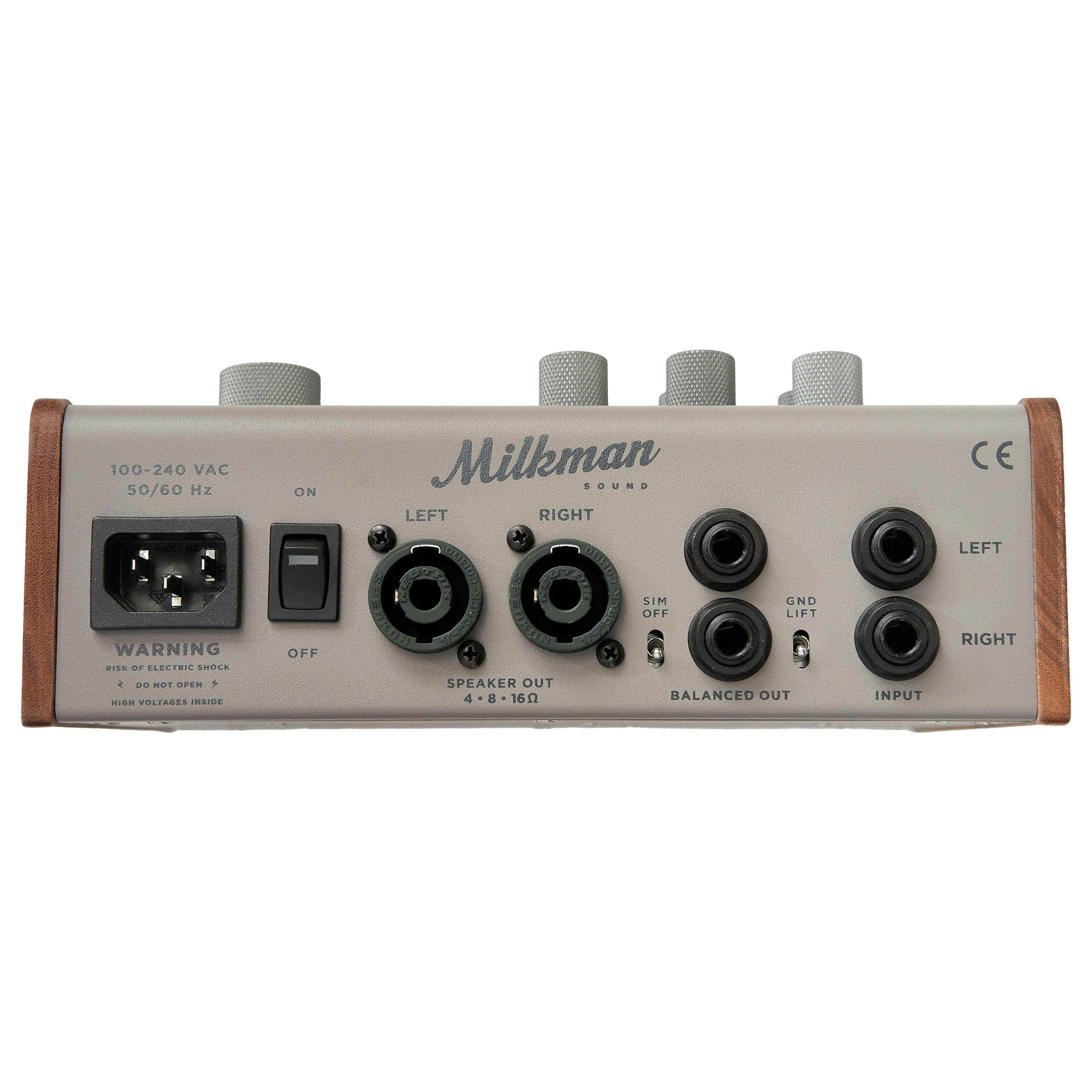 Milkman The Amp Stereo Guitar Amp Pedal - MILK-AMPSTEREO-Milkman-The-Amp-Stereo-Top.jpg