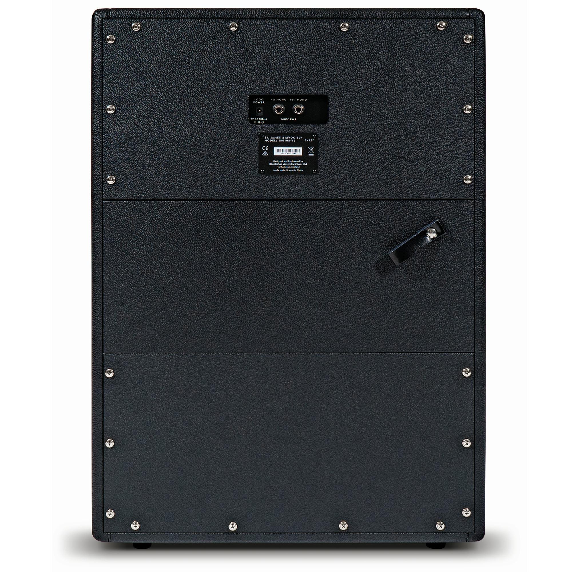 Blackstar St. James 212 VOC 2x12 Cabinet in Black - 504030-Blackstar St. James 212 VOC 2x12 Cabinet in Black 4.jpg