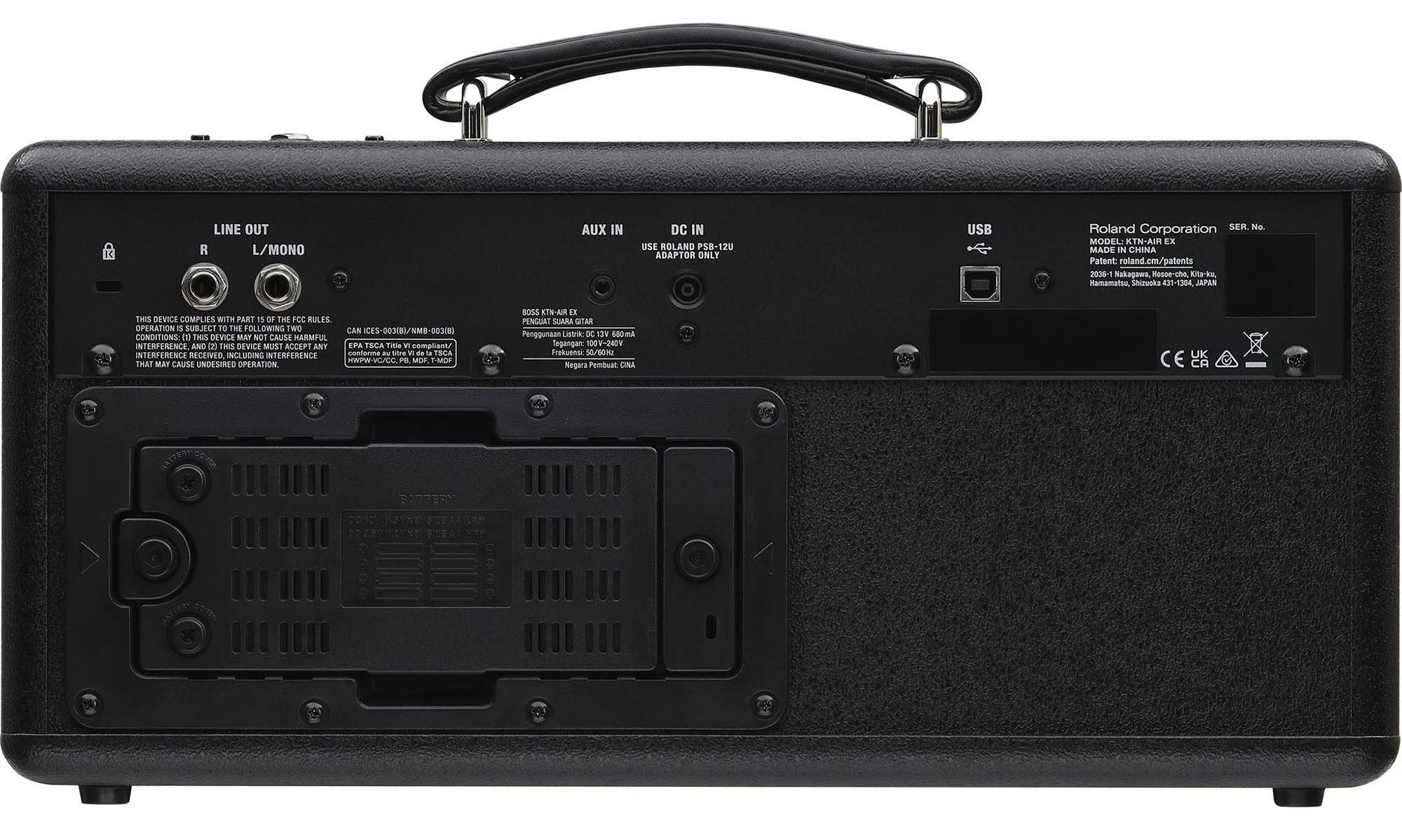 Boss Katana Air EX Wireless Guitar Amplifier - KTNAIREX-KTN-AIR-EX_rear.jpg