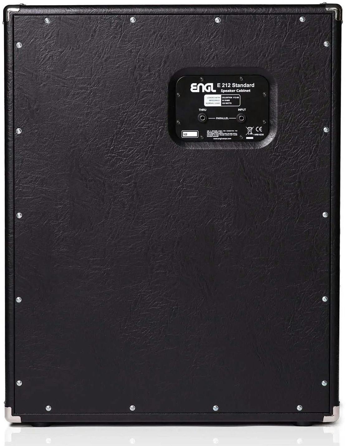 ENGL Amps E212VSB Slanted 2x12" Pro Cabinet with Celestion V30 - 11000038-ENGL-Pro-Cab-212-Slanted-Celestion-V30-in-Black-Back.jpg