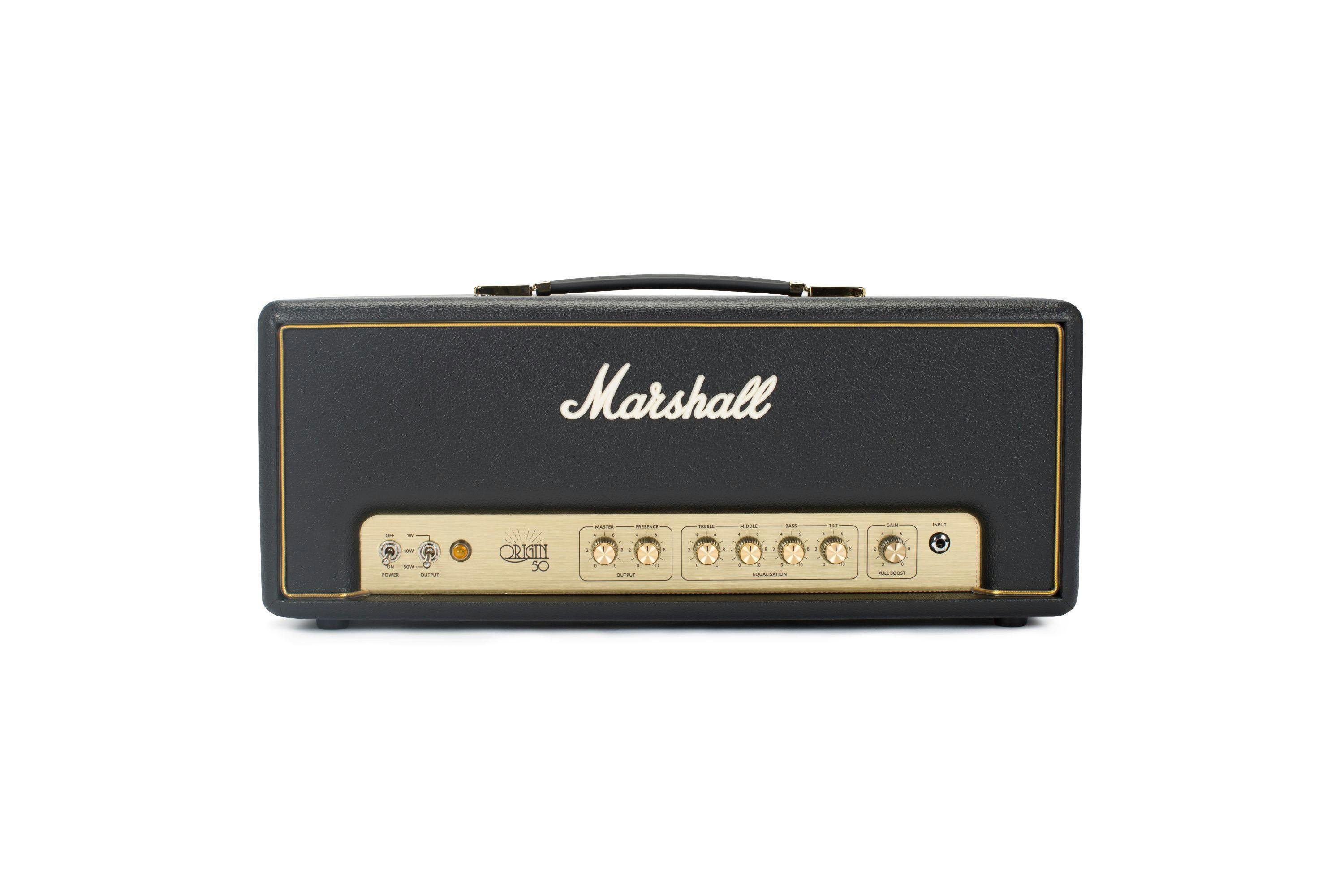 Marshall Origin ORI50H 50W All Valve Amp Head - 260498-Origin50_H_Front.jpg