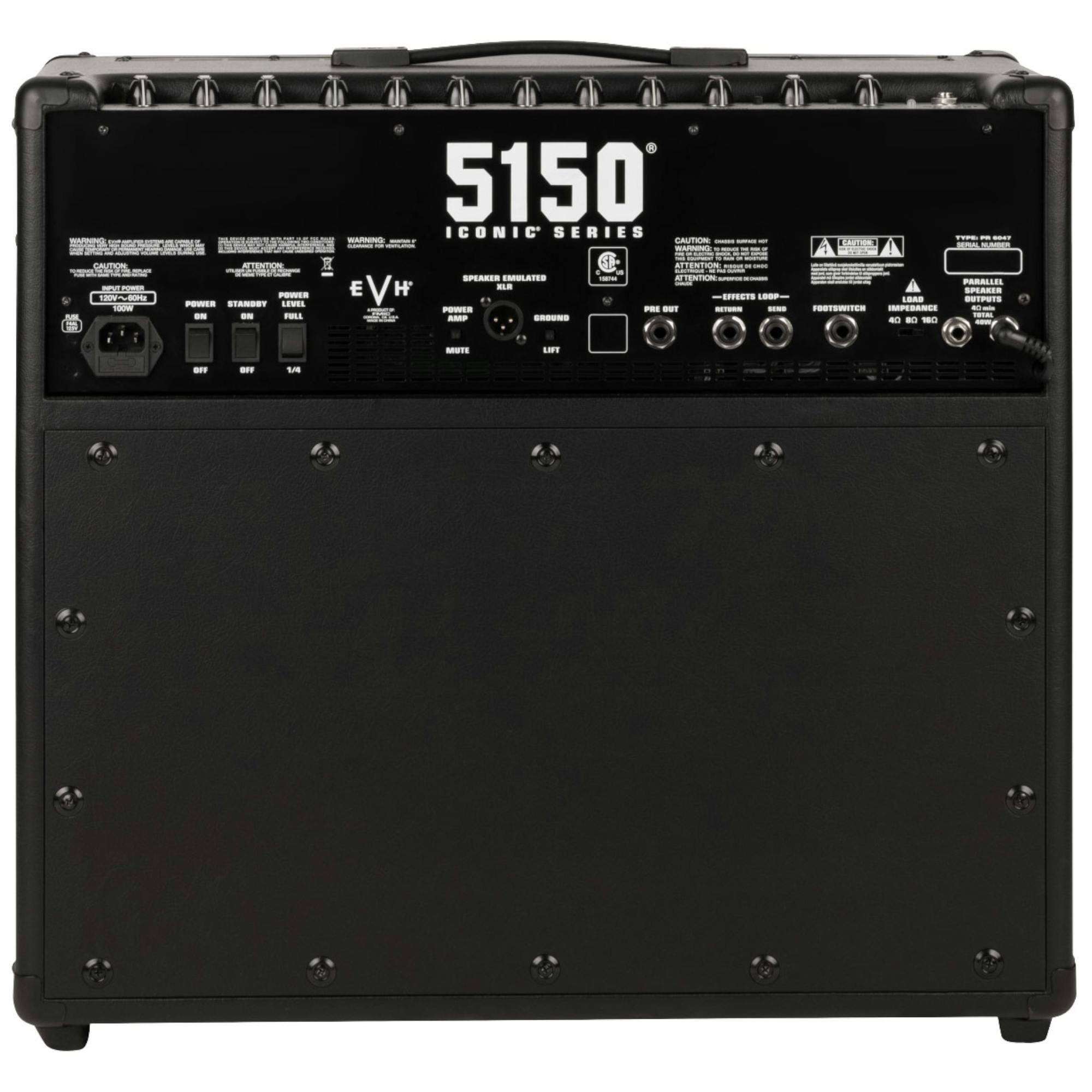 EVH 5150 Iconic Series 40W 1x12 Combo Black - 453524-evh 5150 iconic combo black 4.jpg