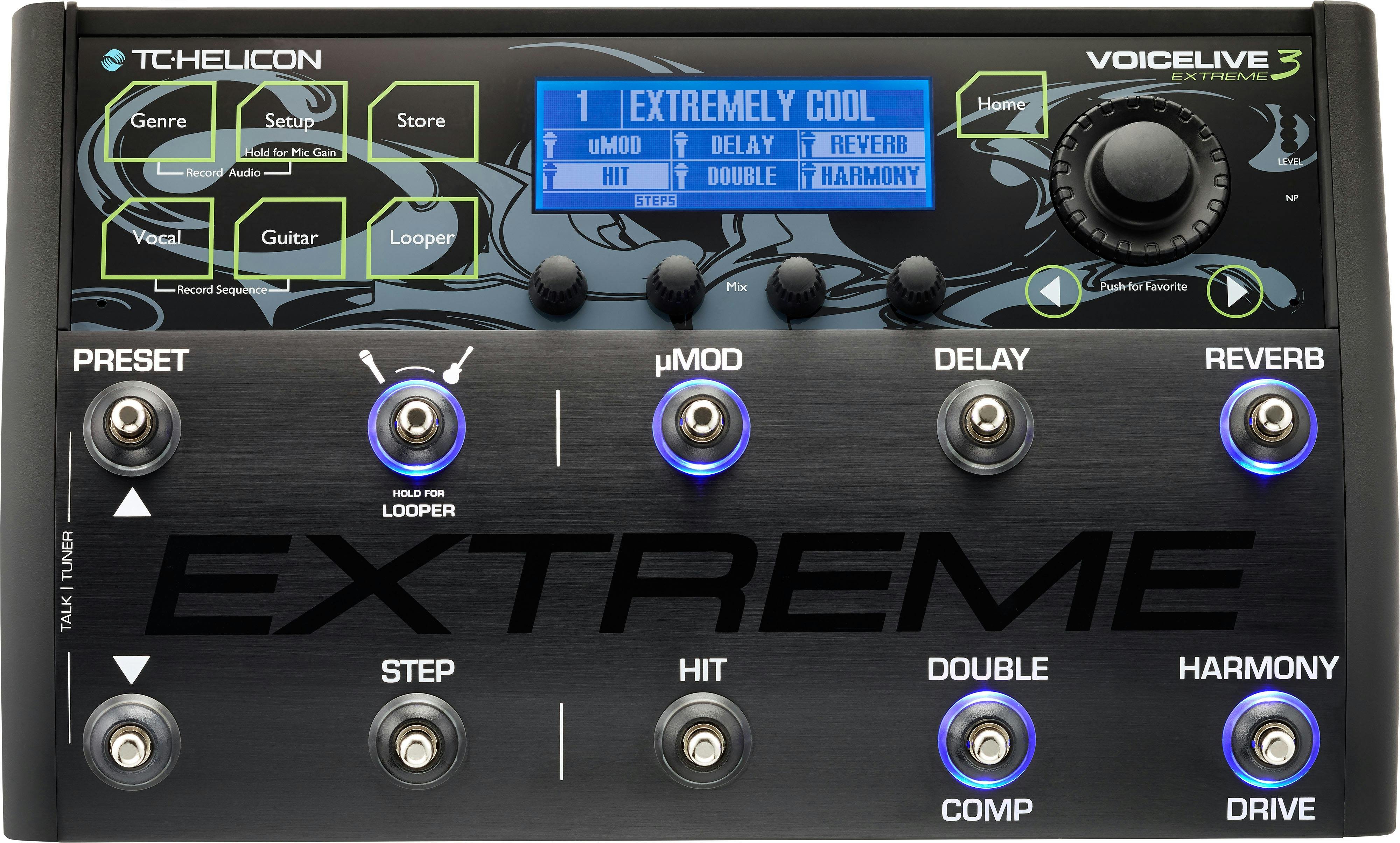 TC Helicon VoiceLive 3 Extreme Vocal & Guitar FX & Multi Looper