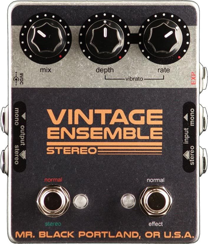 Mr. Black Vintage Ensemble ギターエフェクター Mr. Black Stereo Vintage Ensemble｜ミュージックランドKEY