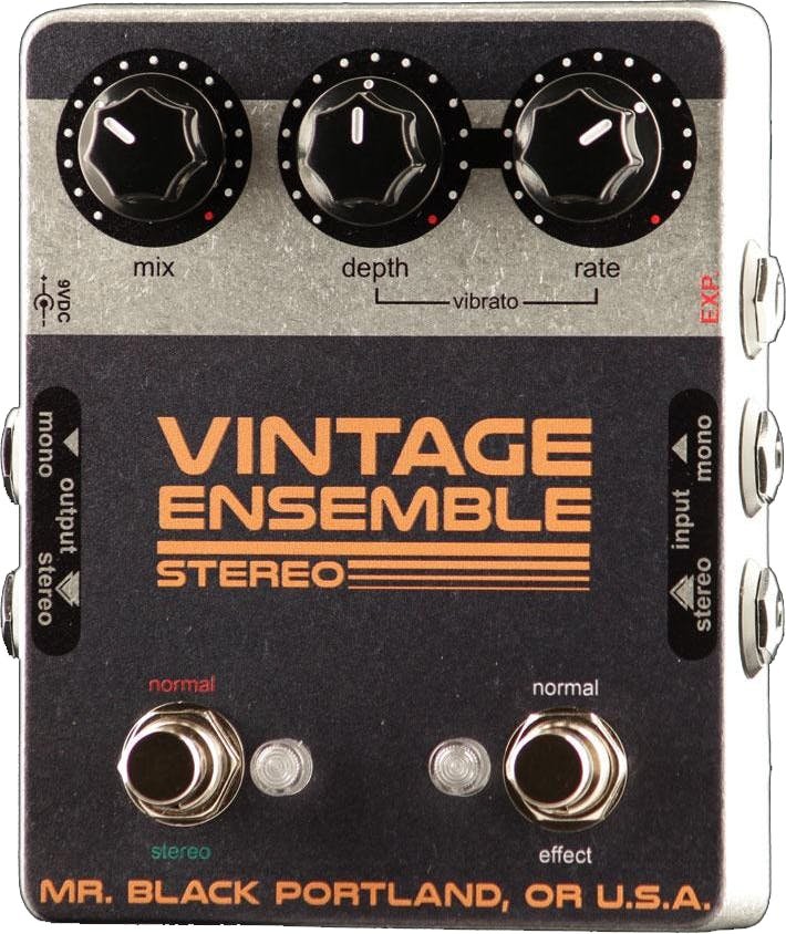 Mr. Black Stereo Vintage Ensemble Chorus Pedal - Andertons Music Co.
