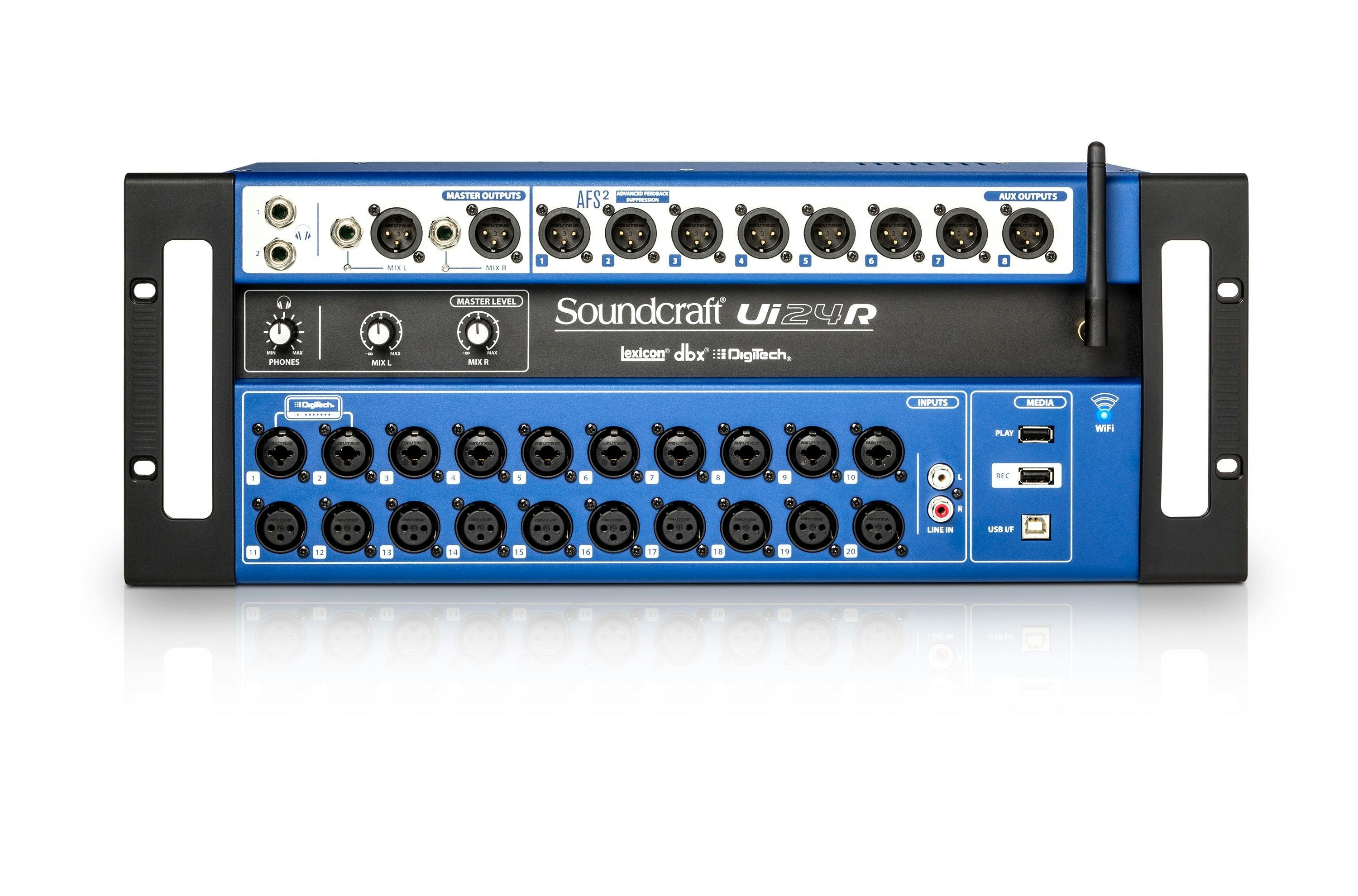 S*a様 Soundcraft Ui24R デジタルミキサー Soundcraft Ui24R - Digital Mixing & Multi-track Recording System