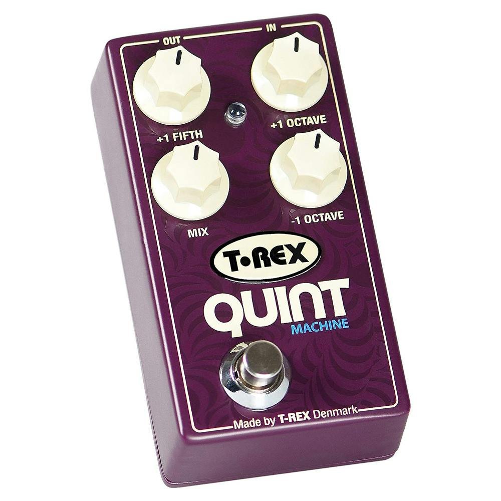T-Rex Quint Machine Octave Pedal - 362652-T-Rex-Quint-Machine-Octove-Pedal-Angle.jpg