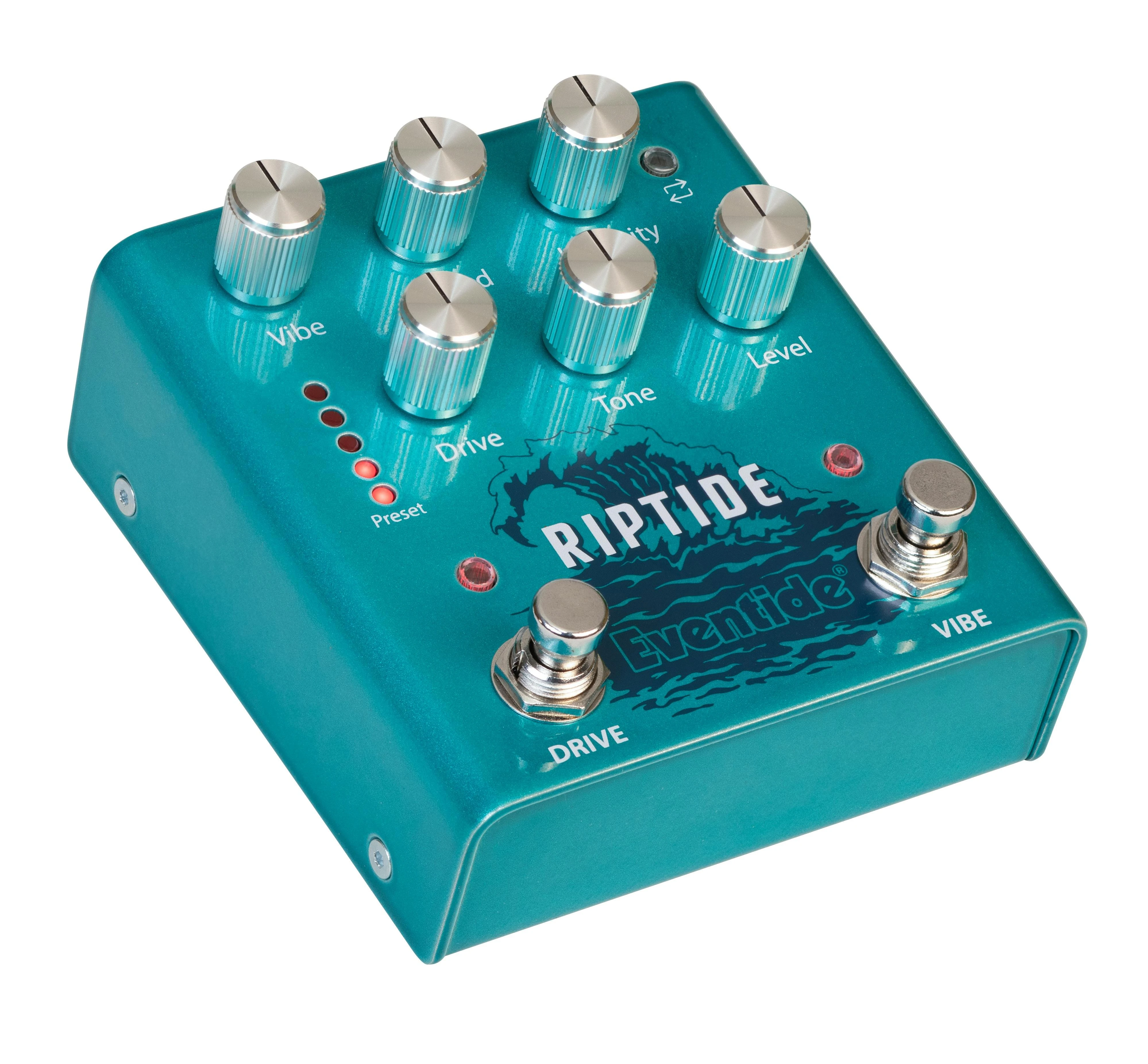 Eventide Riptide Overdrive and Uni-Vibe Stereo Pedal - RIPTIDE-Riptide-flat-angled-2-white.jpg