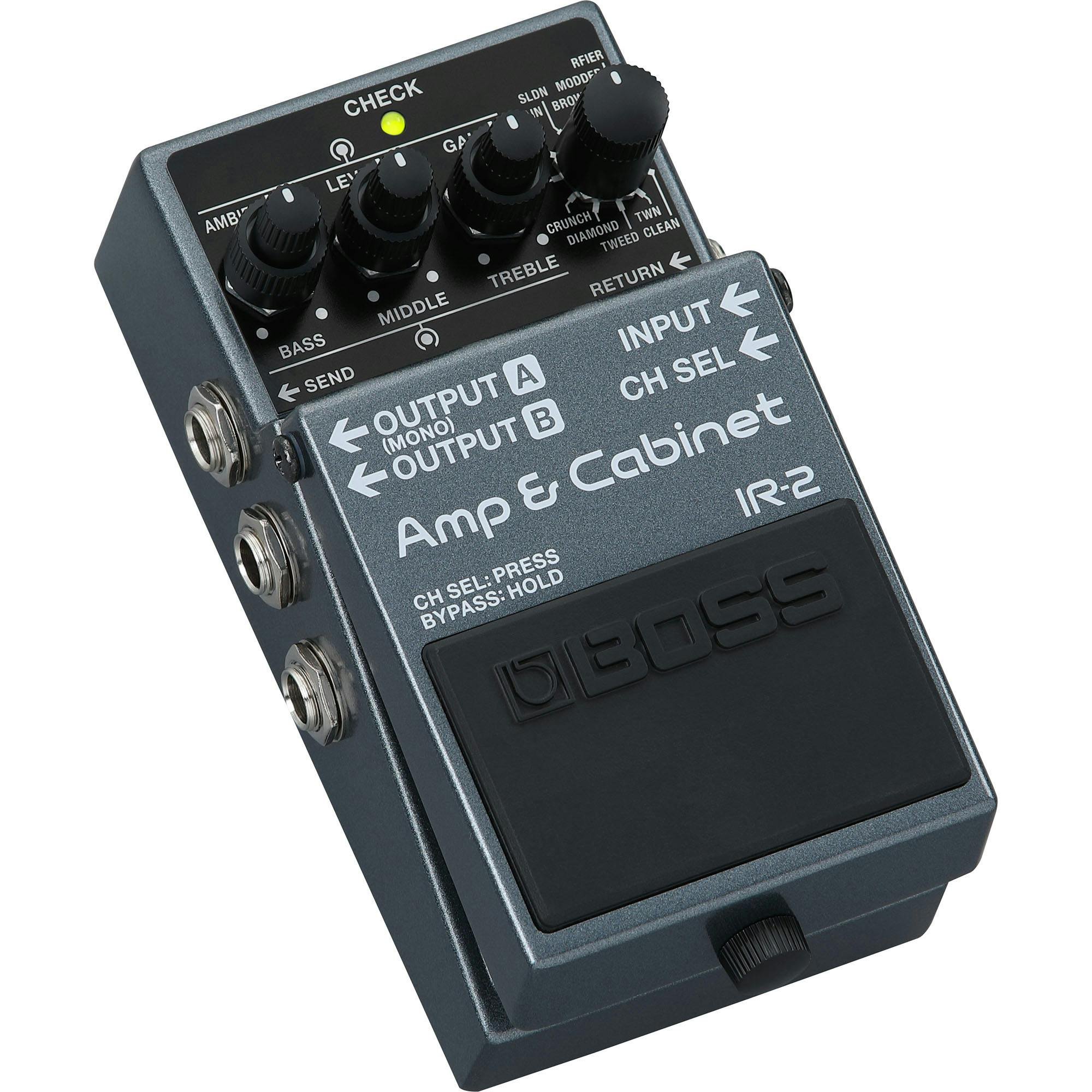 BOSS IR-2 Amp & Cabinet Simulator IR Compact Pedal - IR-2-IR-2_angle.jpg