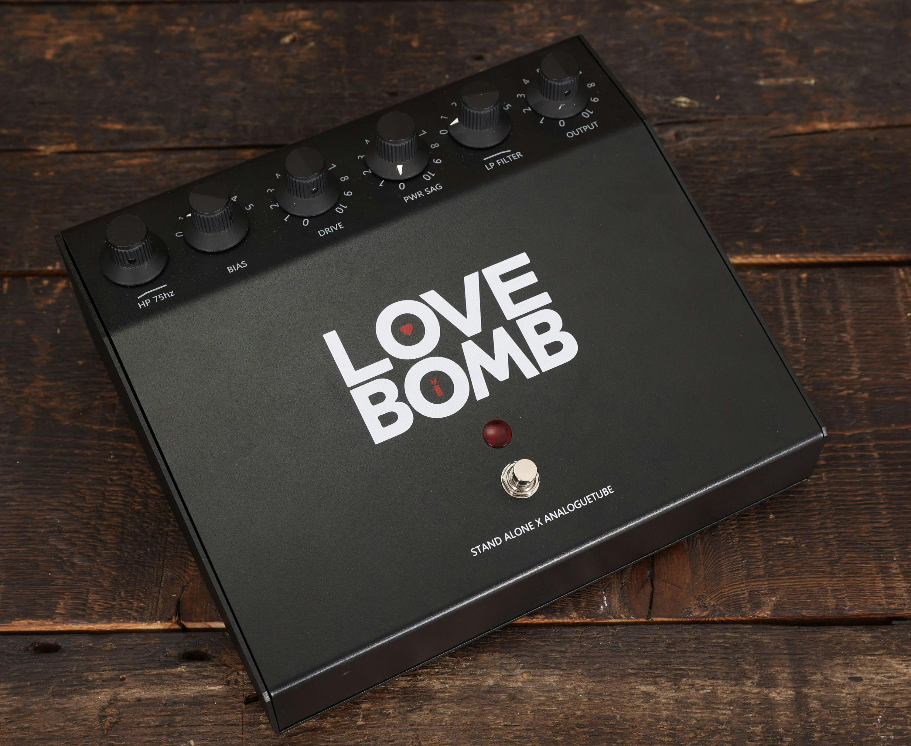 Stand Alone X Analoguetube Love Bomb Overdrive and Preamp Pedal - 466420-LOVEBOMB   (10).jpg