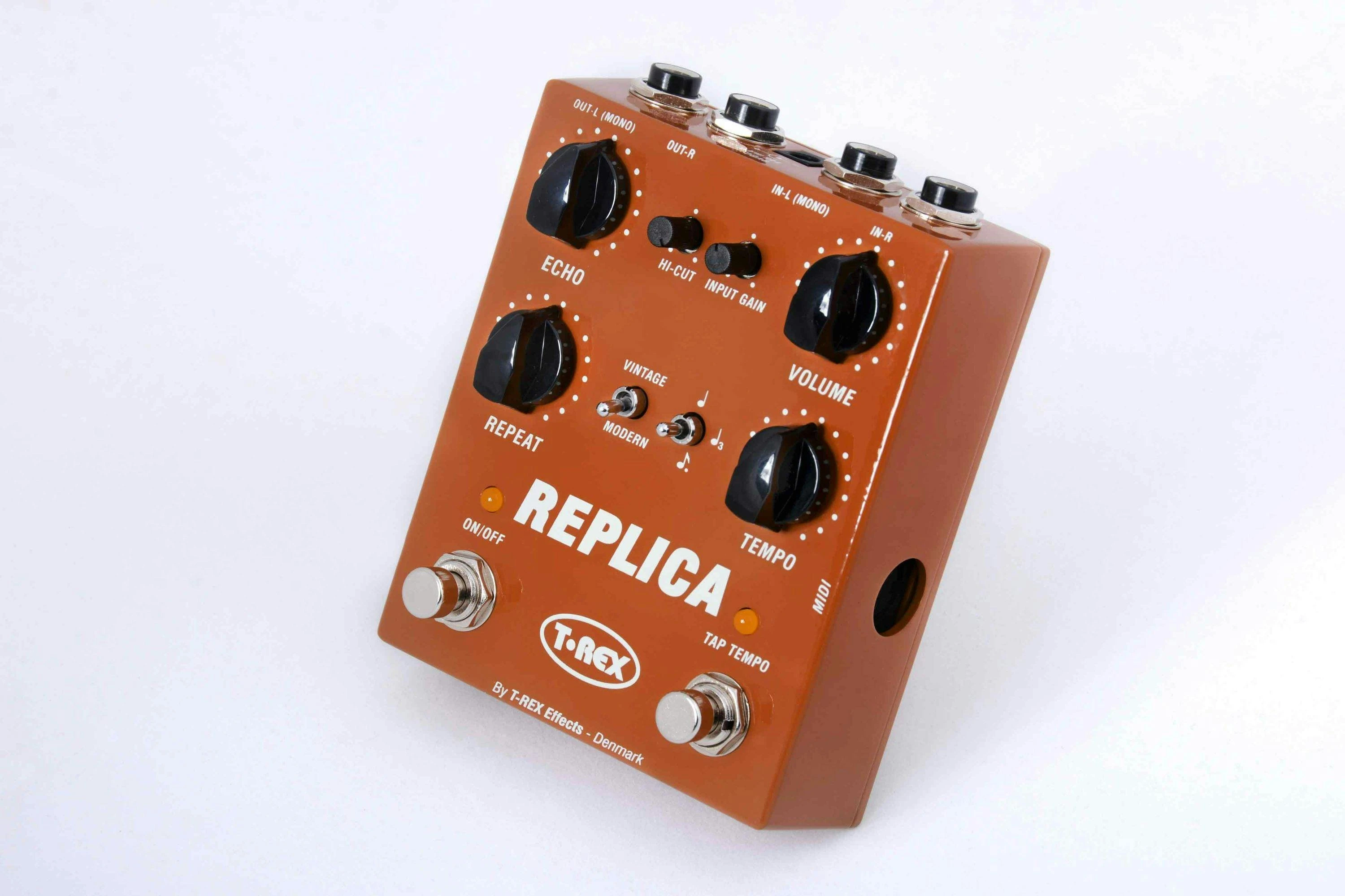 T-Rex Replica Stereo Delay Pedal - 503873-T-Rex Replica Stereo Delay Pedal 2.jpg