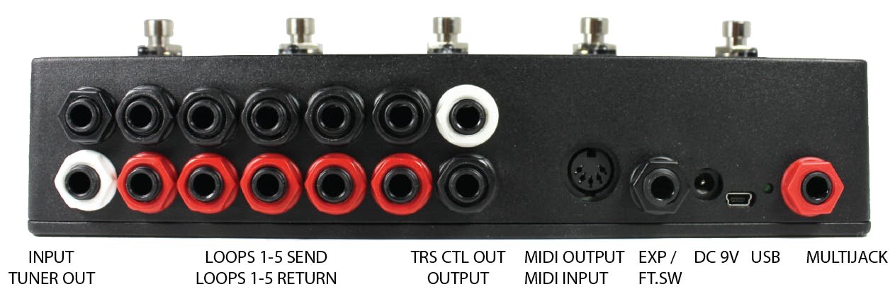 Disaster Area DPC-5 Gen3 Switching System for Guitar Pedals
