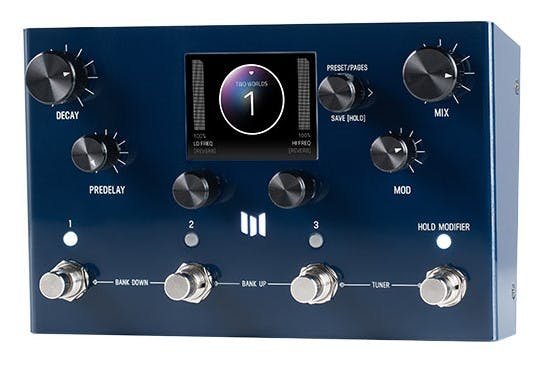 Meris MercuryX Modular Reverb Pedal - Andertons Music Co.