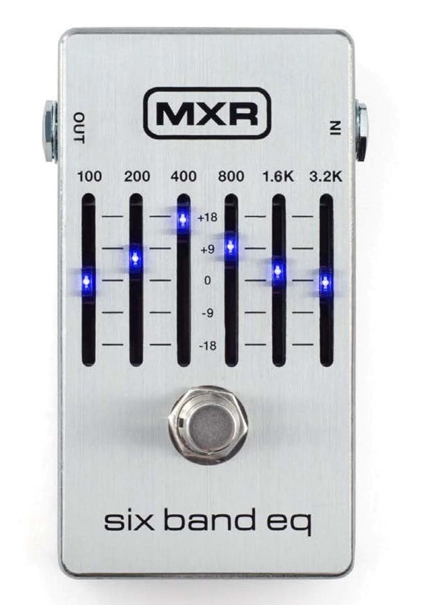 MXR six band graphic equalizer エフェクター Feature – 1981 MXR Six Band Graphic Equalizer